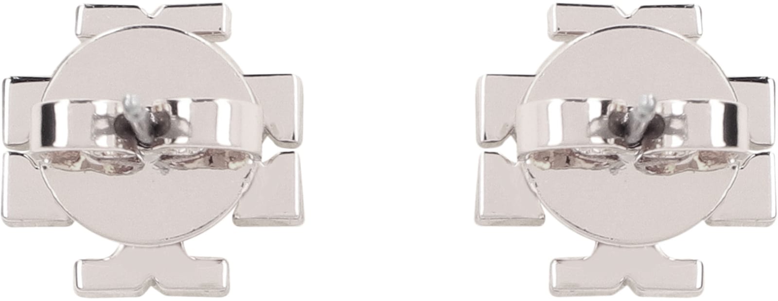 Shop Tory Burch Kira Stud Earrings In Silver