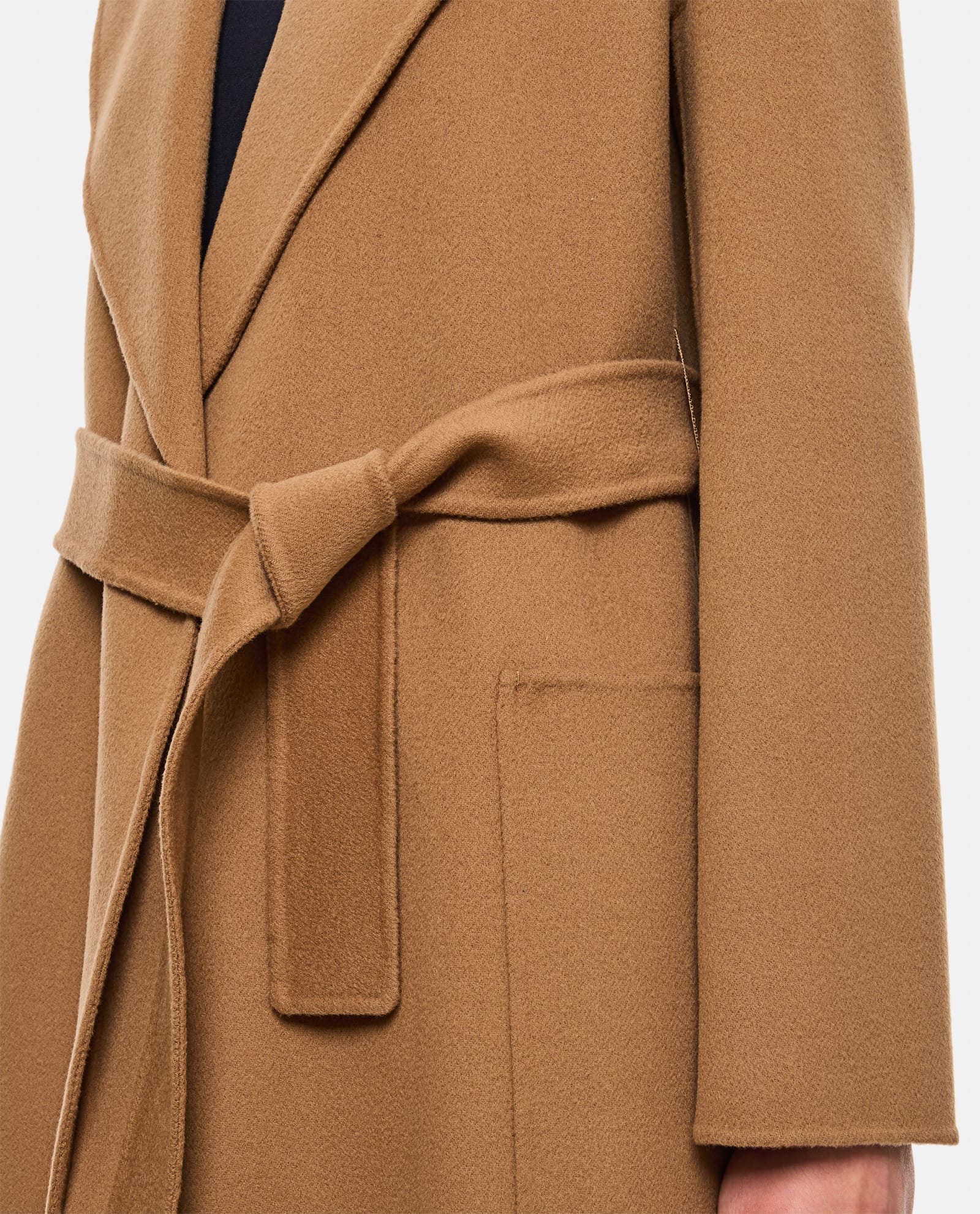 Shop 's Max Mara Paolore Coat In Brown