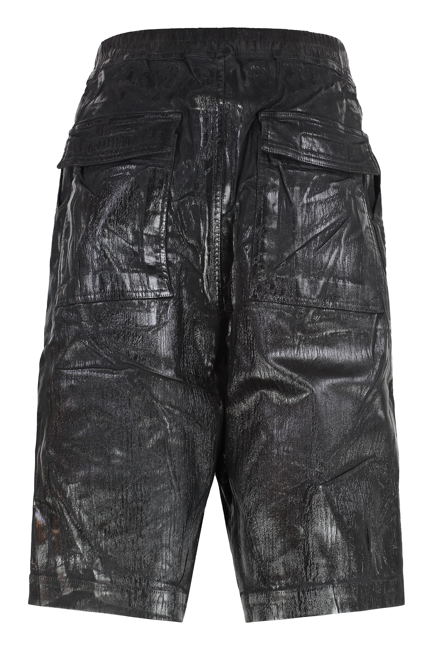 DRKSHDW COTTON CARGO BERMUDA SHORTS