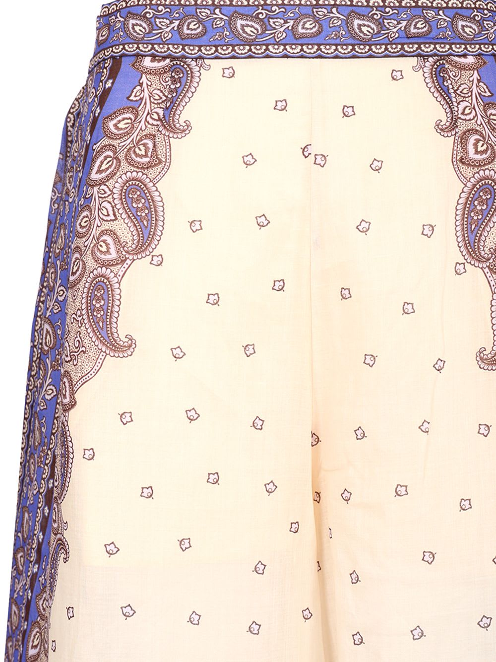 Shop Zimmermann Maxine Pants In Neutrals/blue