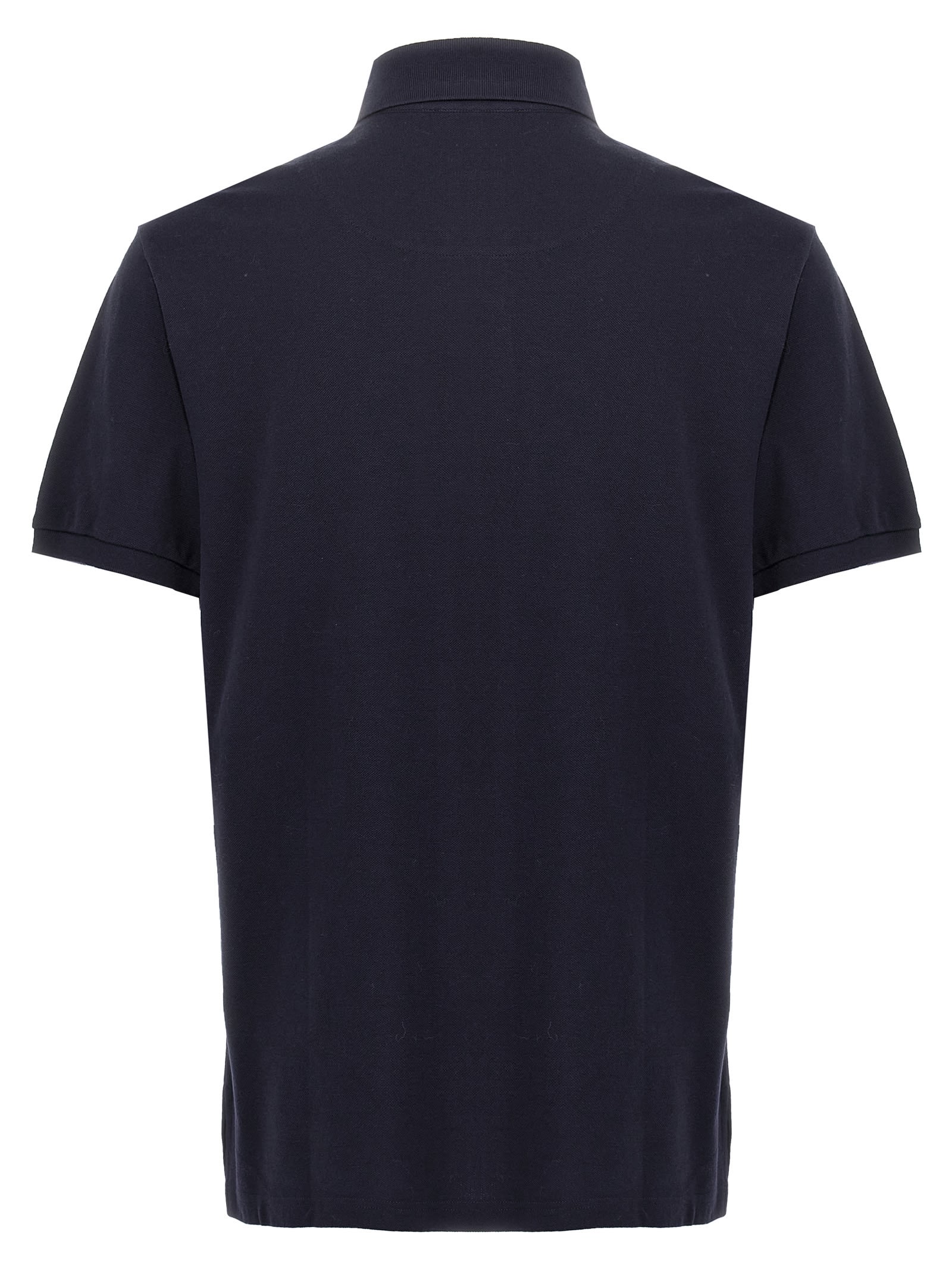 Shop Etro Pegaso Polo Shirt In Blue