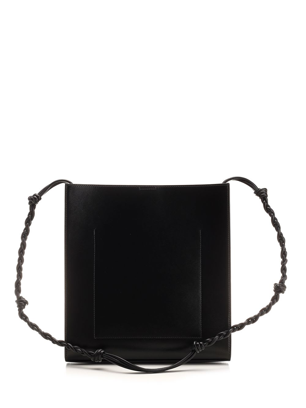 Shop Jil Sander Tangle Medium Bag In Black