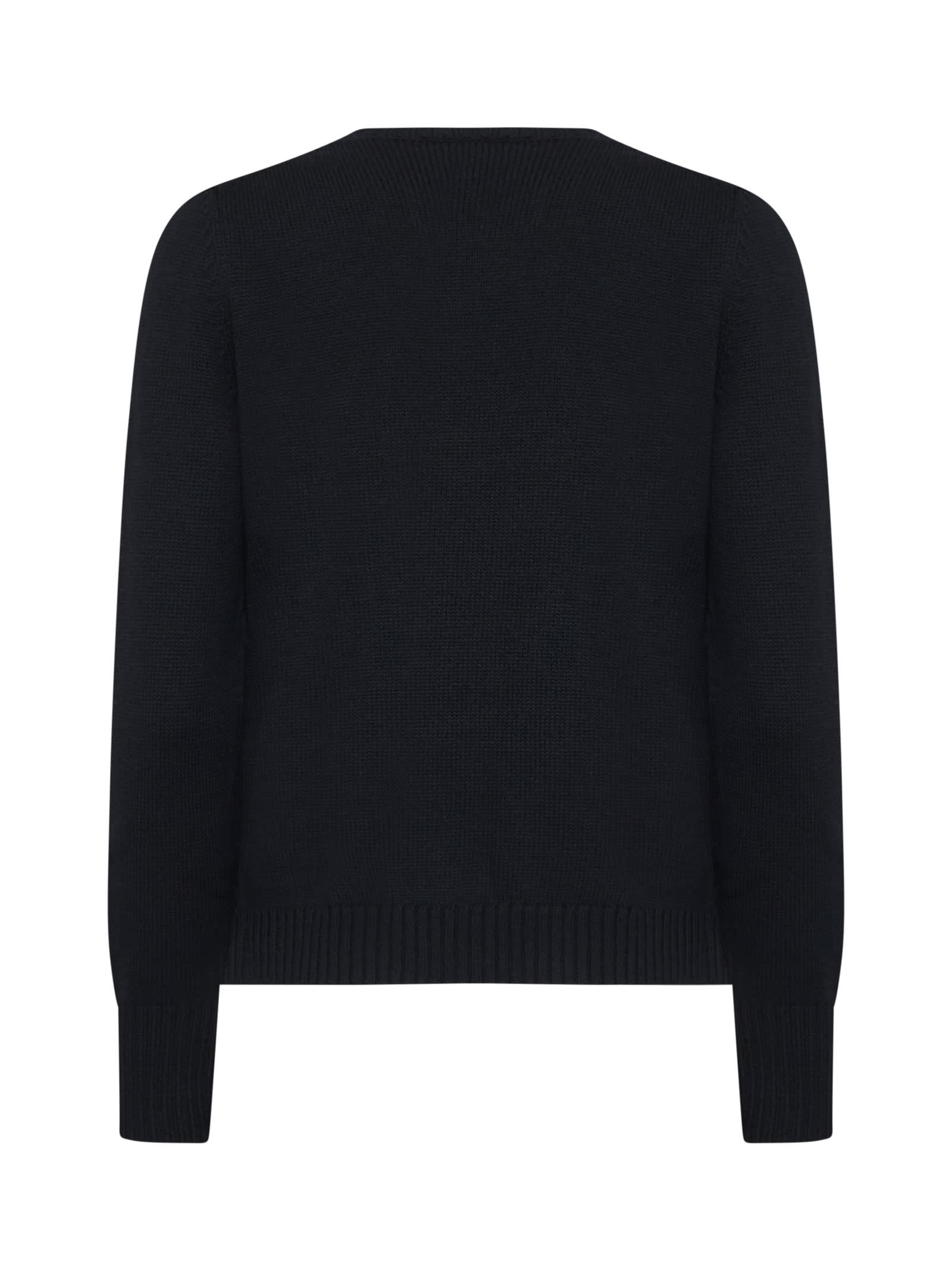 Shop Blanca Vita Sweater In Black