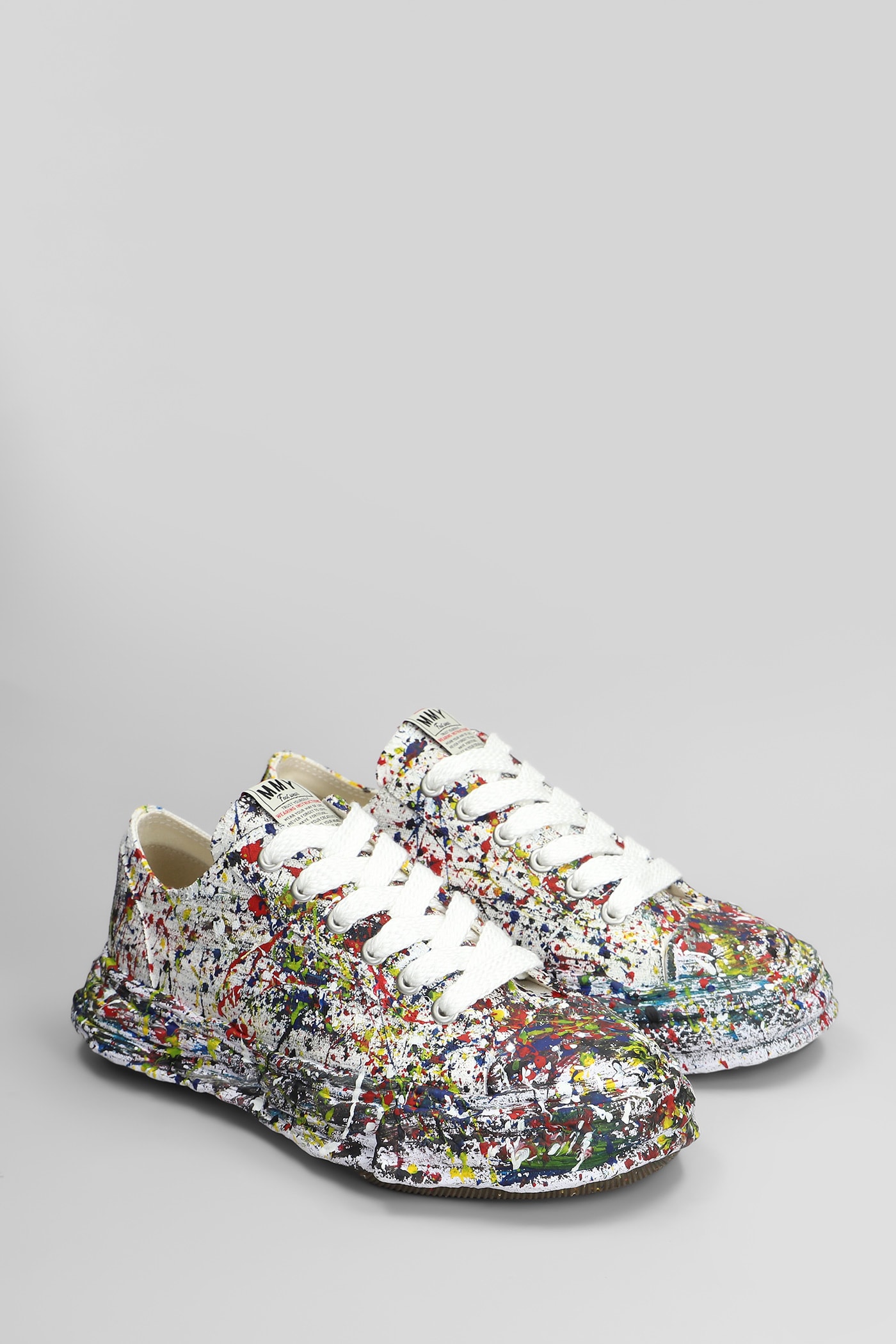 Miharayasuhiro Peterson 23 Sneakers In White Cotton