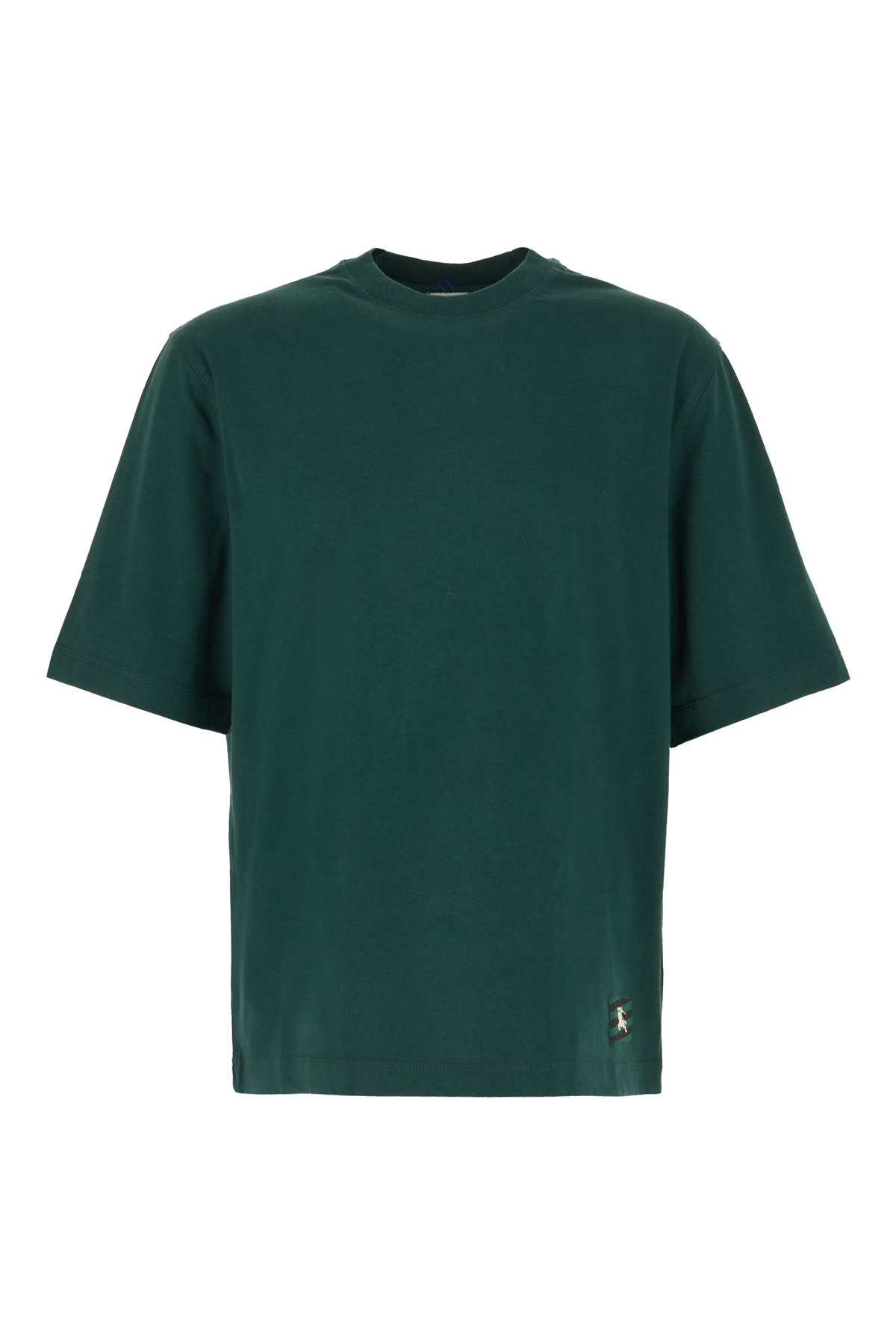 Burberry Ekd Short-sleeve Cotton T Shirt In Green