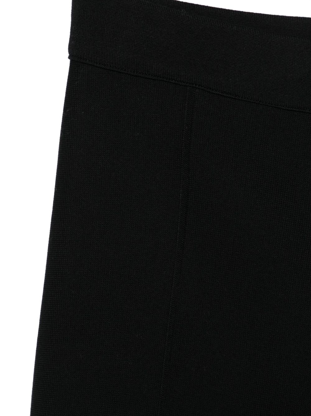 Mrz Wool Trousers In Black