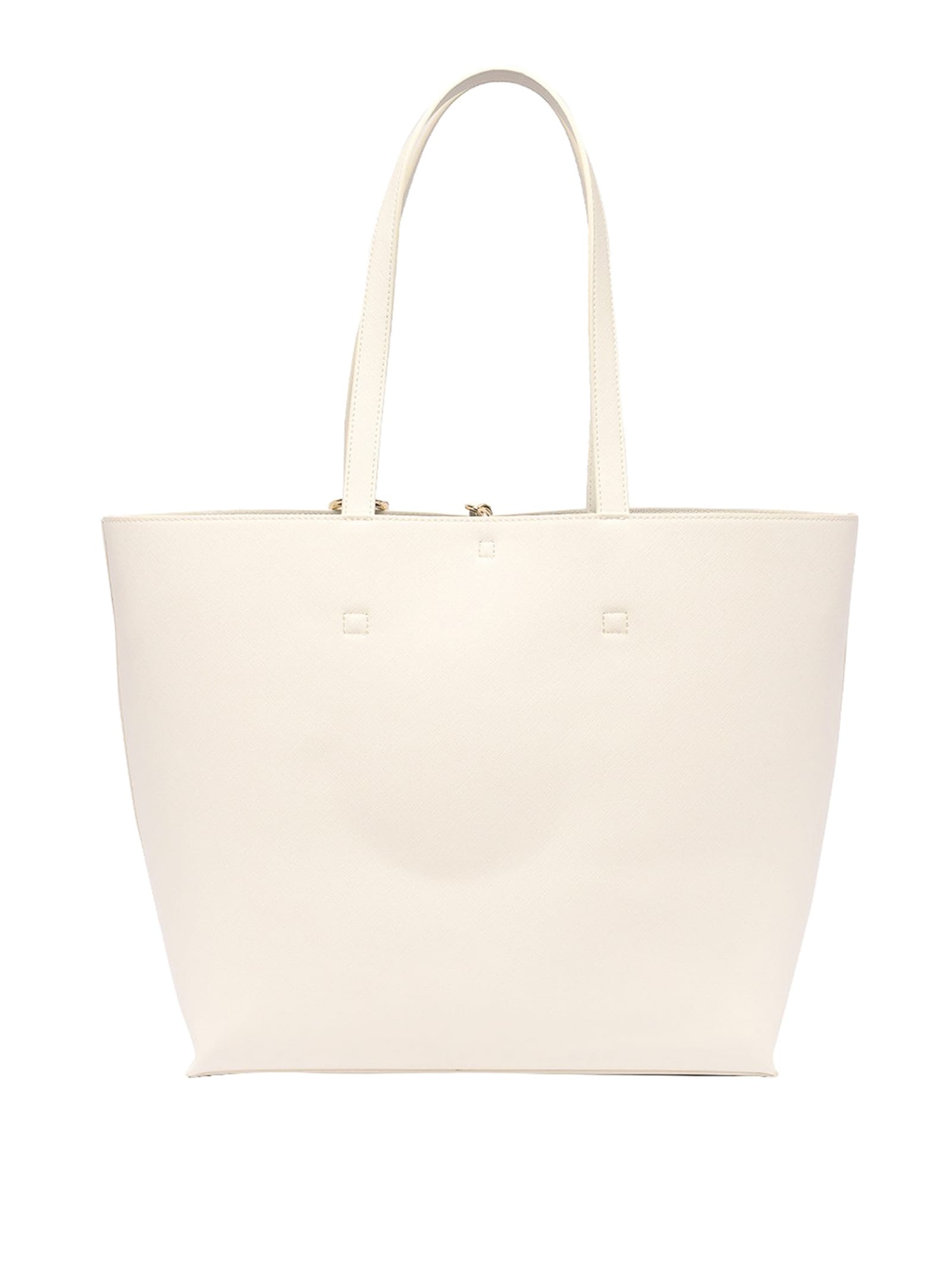 Shop Versace Jeans Couture Tote Bag In White