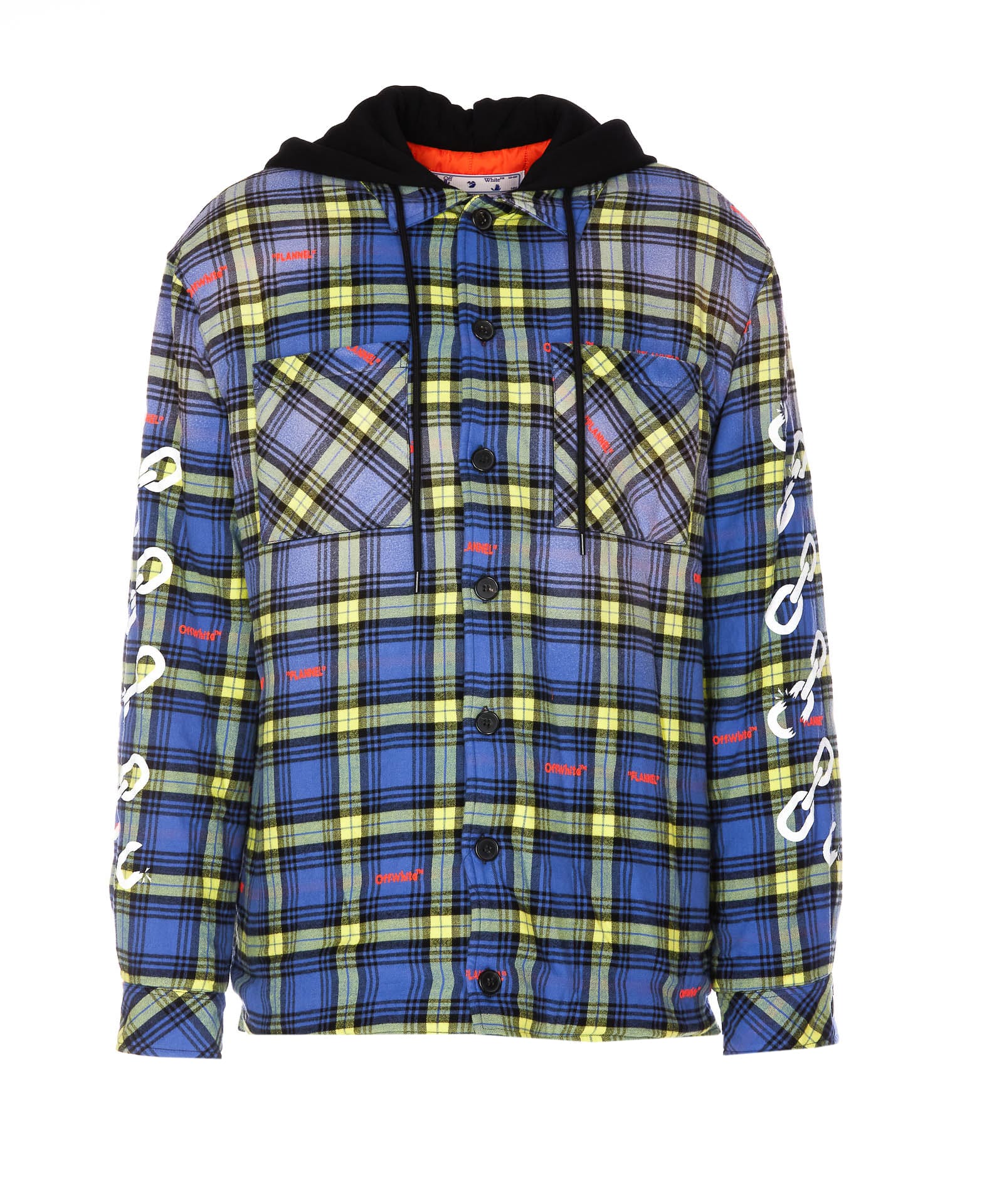 OFF-WHITE CHAIN ARROW CHECK JACKET