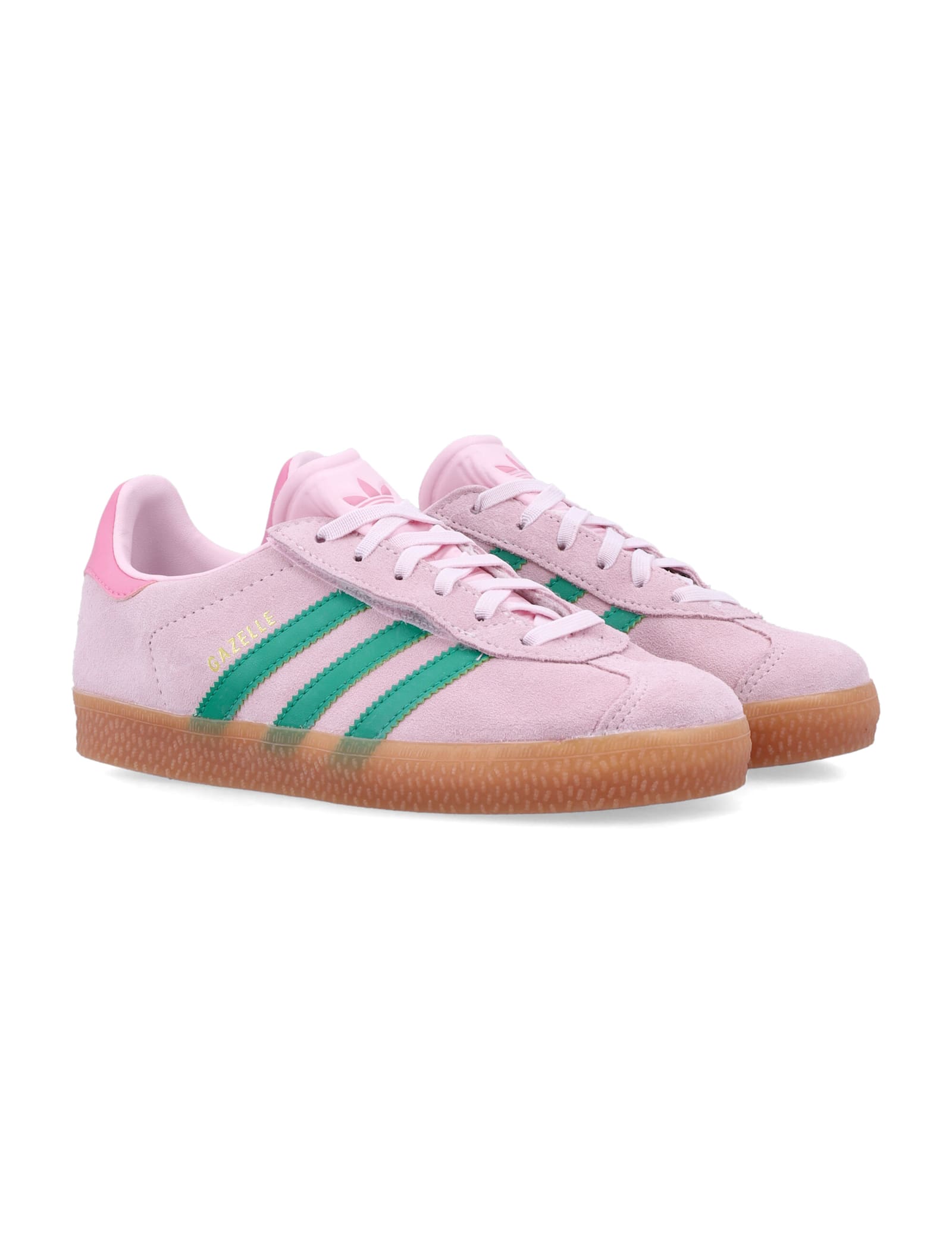 Adidas Originals Adidas Gazelle Suede Kids Sneakers In Pink