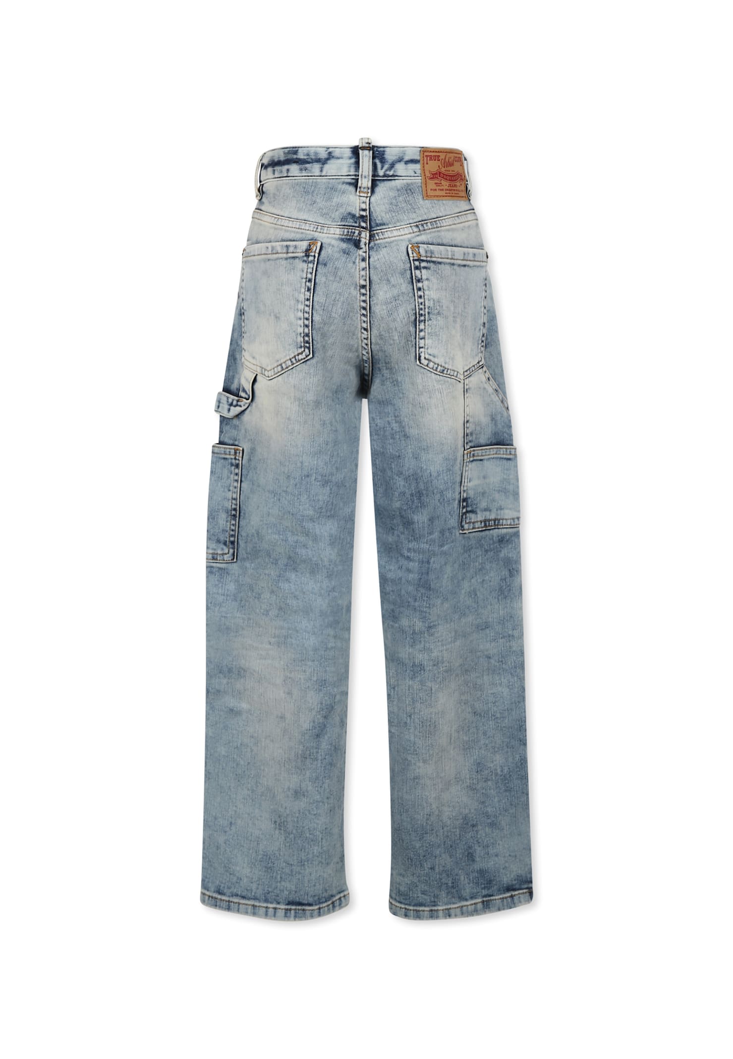 DSQUARED2 DENIM JEANS FOR BOY WITH LOGO