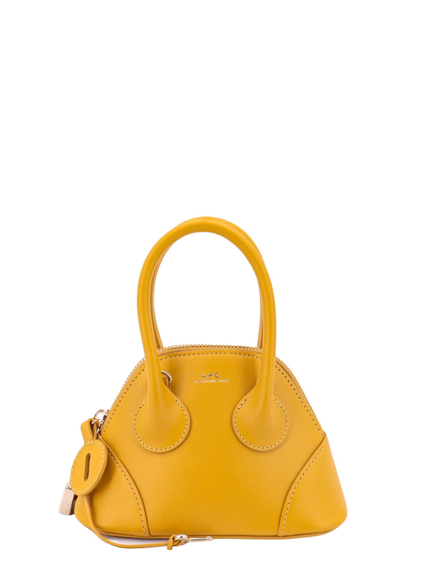 Shop Apc Emma Mini Handbag In Giallo
