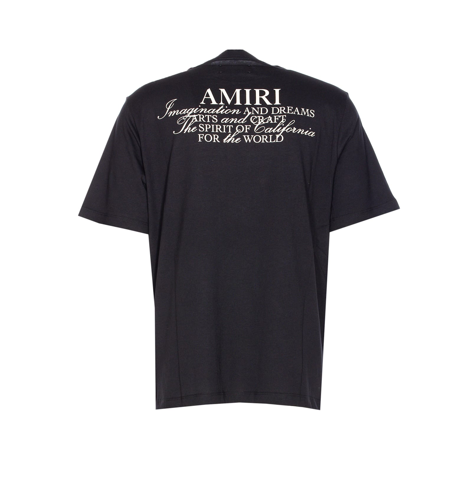 Amiri Crewneck Short Sleeves Spirit T-shirt