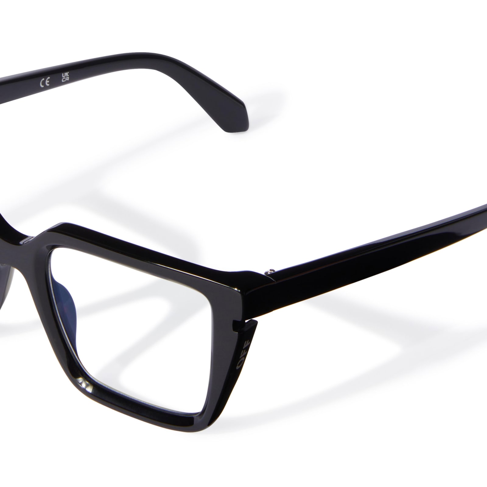 Shop Off-white Glasses In Nero