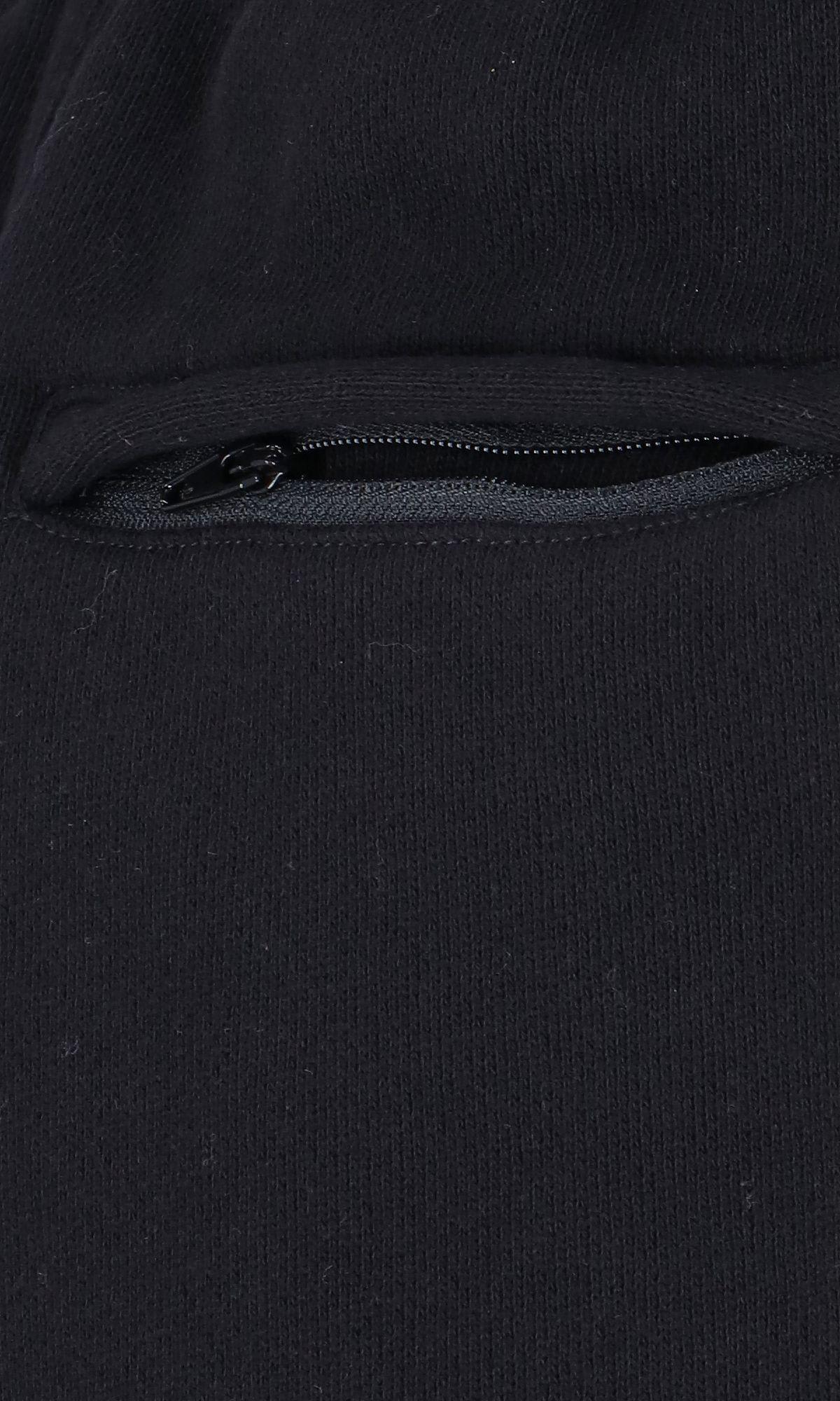Shop Alexander Wang Logo Sports Pants In Black