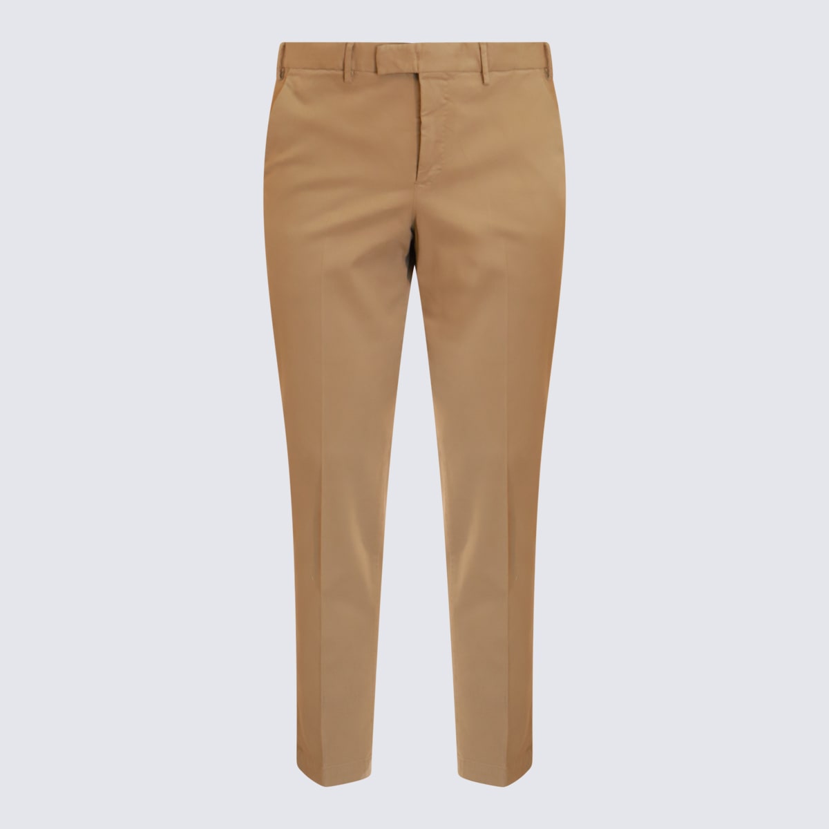 Shop Pt Torino Dark Beige Pants