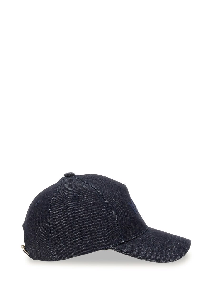 Shop Apc Eden Baseball Hat In Blue