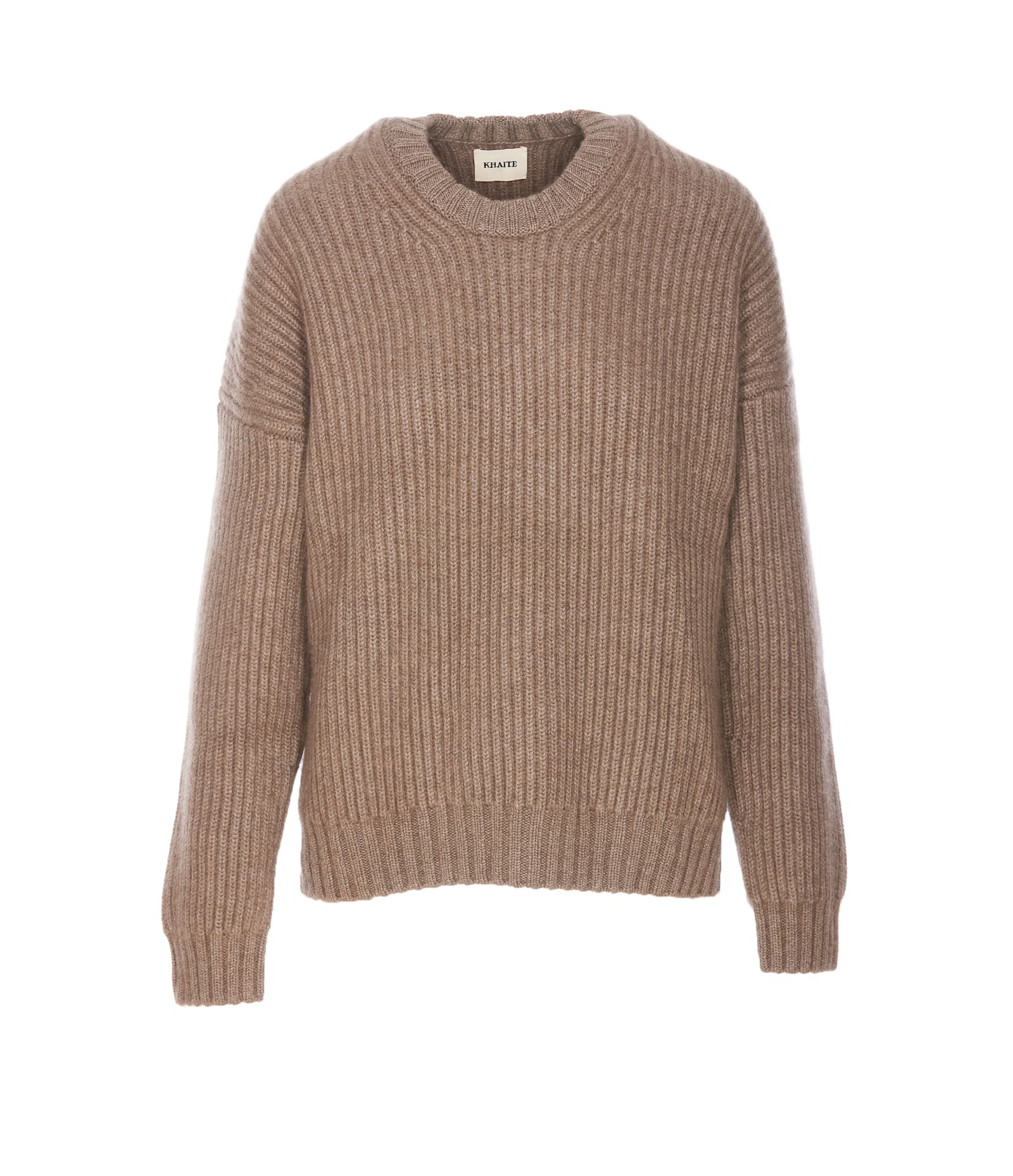 Shop Khaite Manuela Sweater In Beige