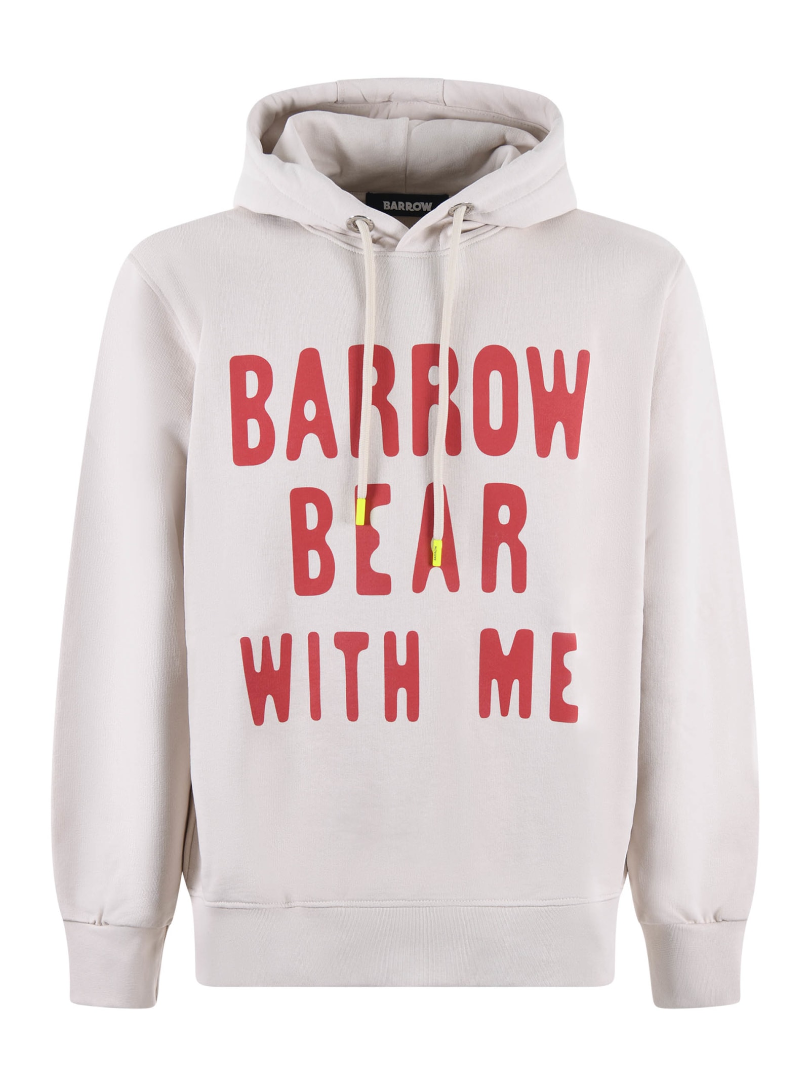 Shop Barrow Sweatshirt In Beige Chiaro