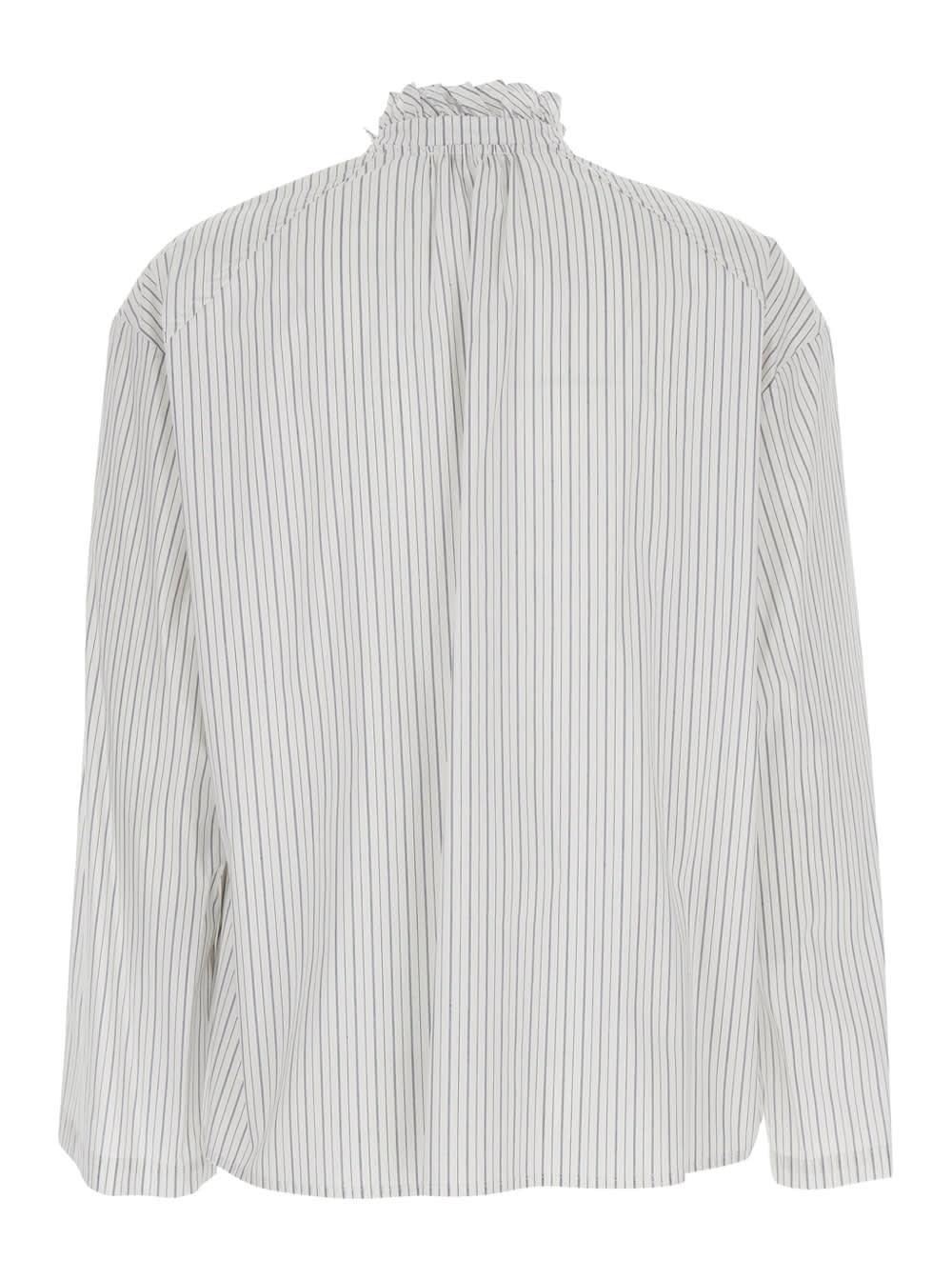 Semicouture Striped Shirt In White