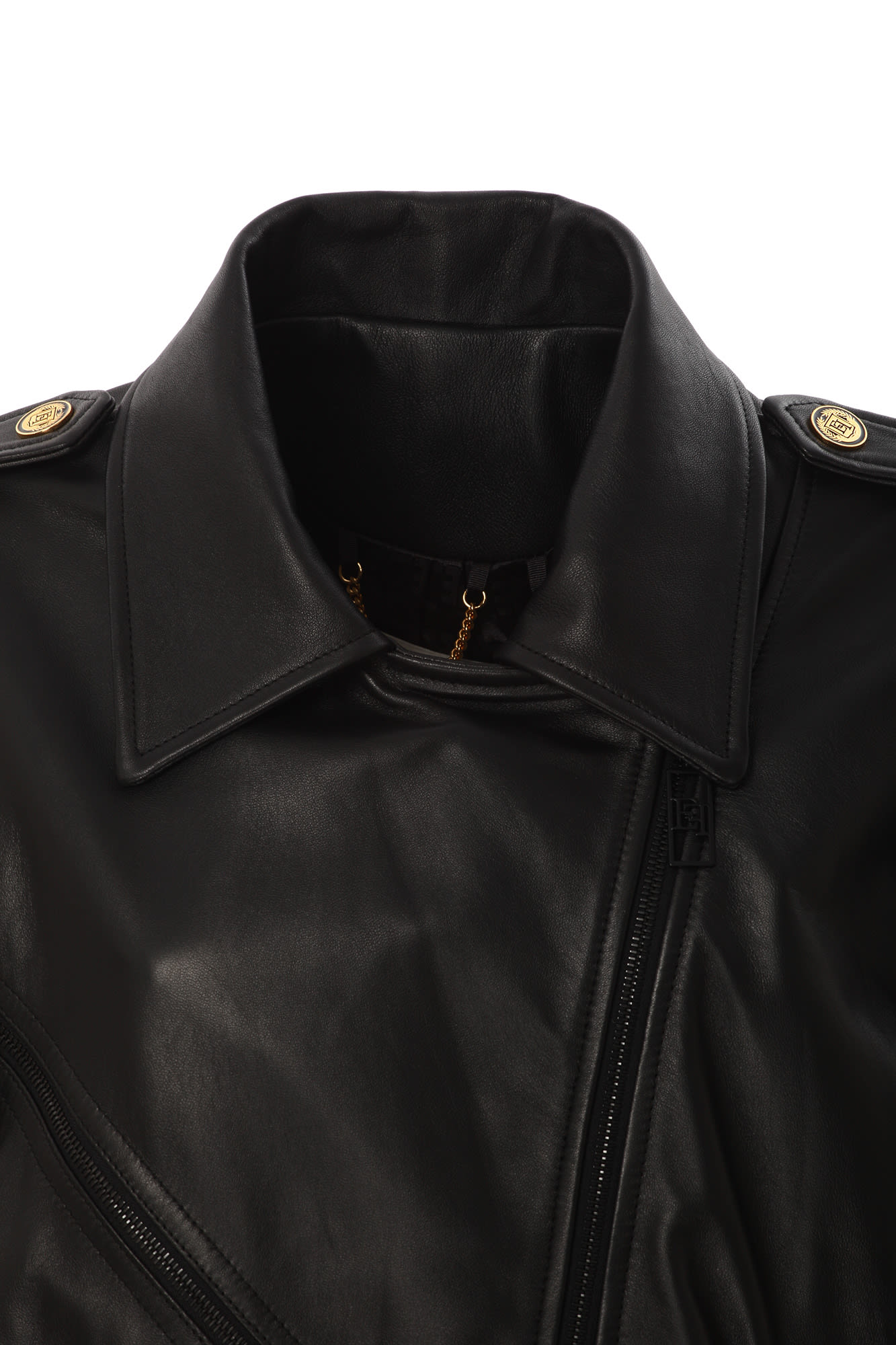 Shop Elisabetta Franchi Jackets Black