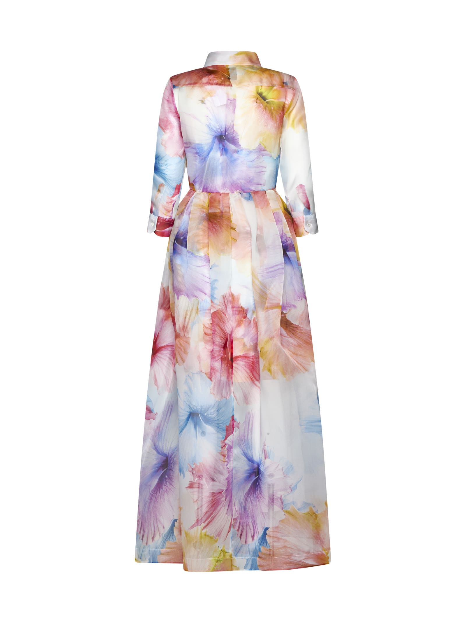 Shop Sara Roka Dress In Multicolore