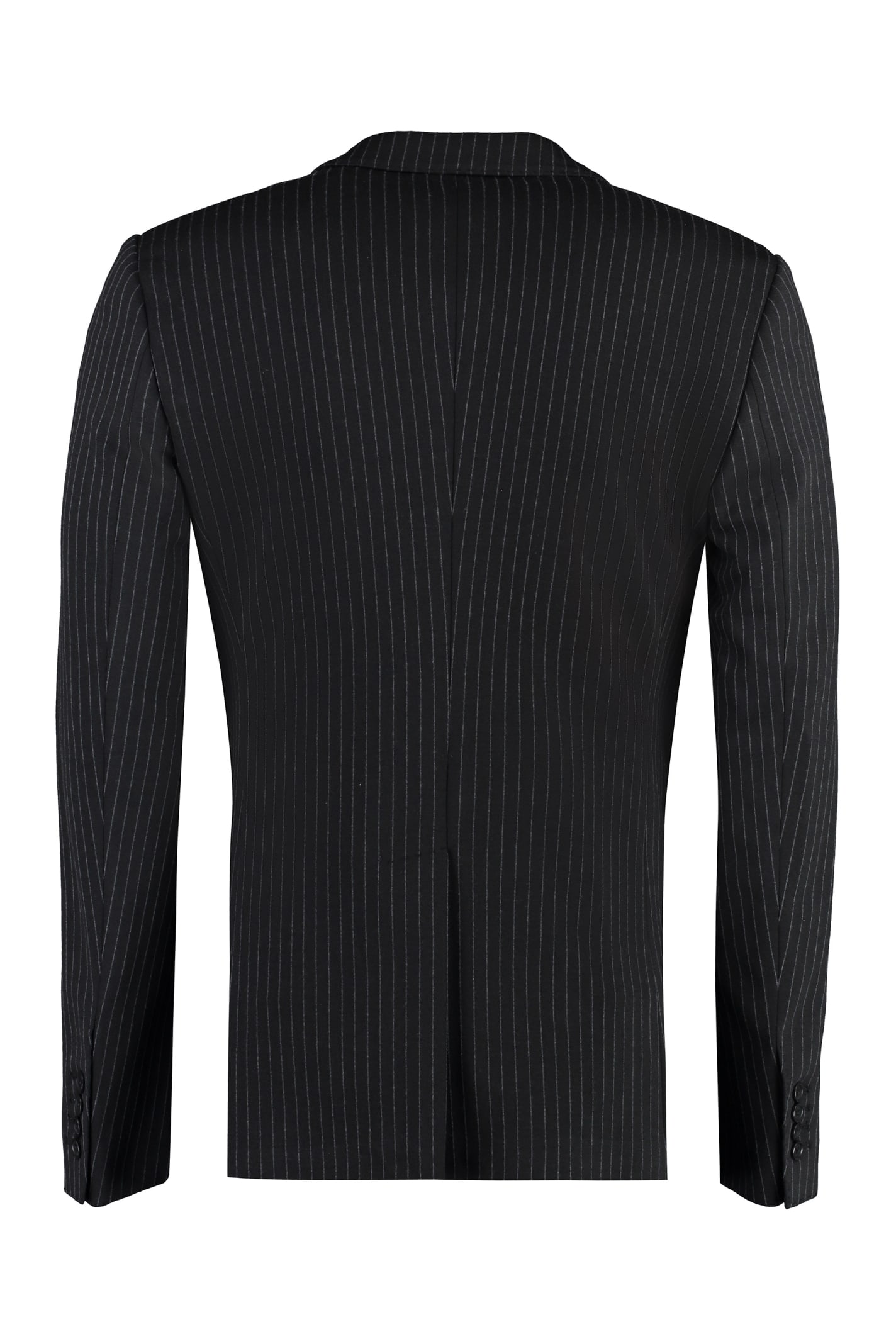 Shop Dolce & Gabbana Portofino Single-breasted Two-button Jacket In Black