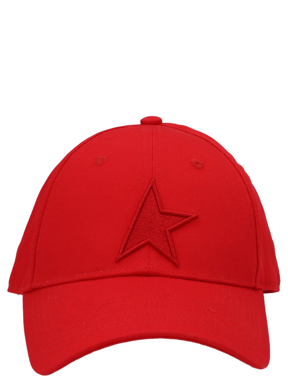 GOLDEN GOOSE STAR PATCH BASEBALL CAP