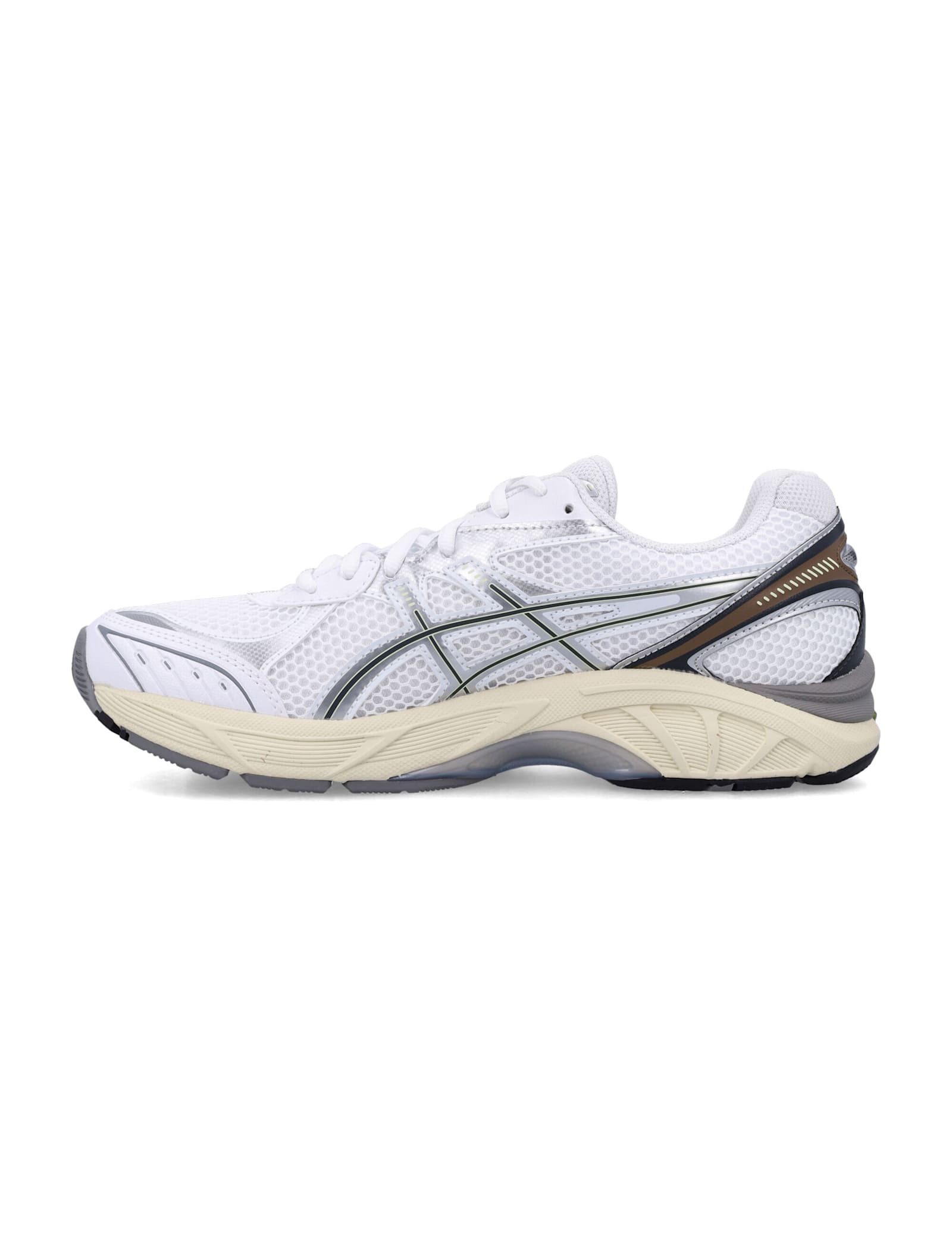 Asics Gt-2160 White Mesh Sneakers In Animal Print