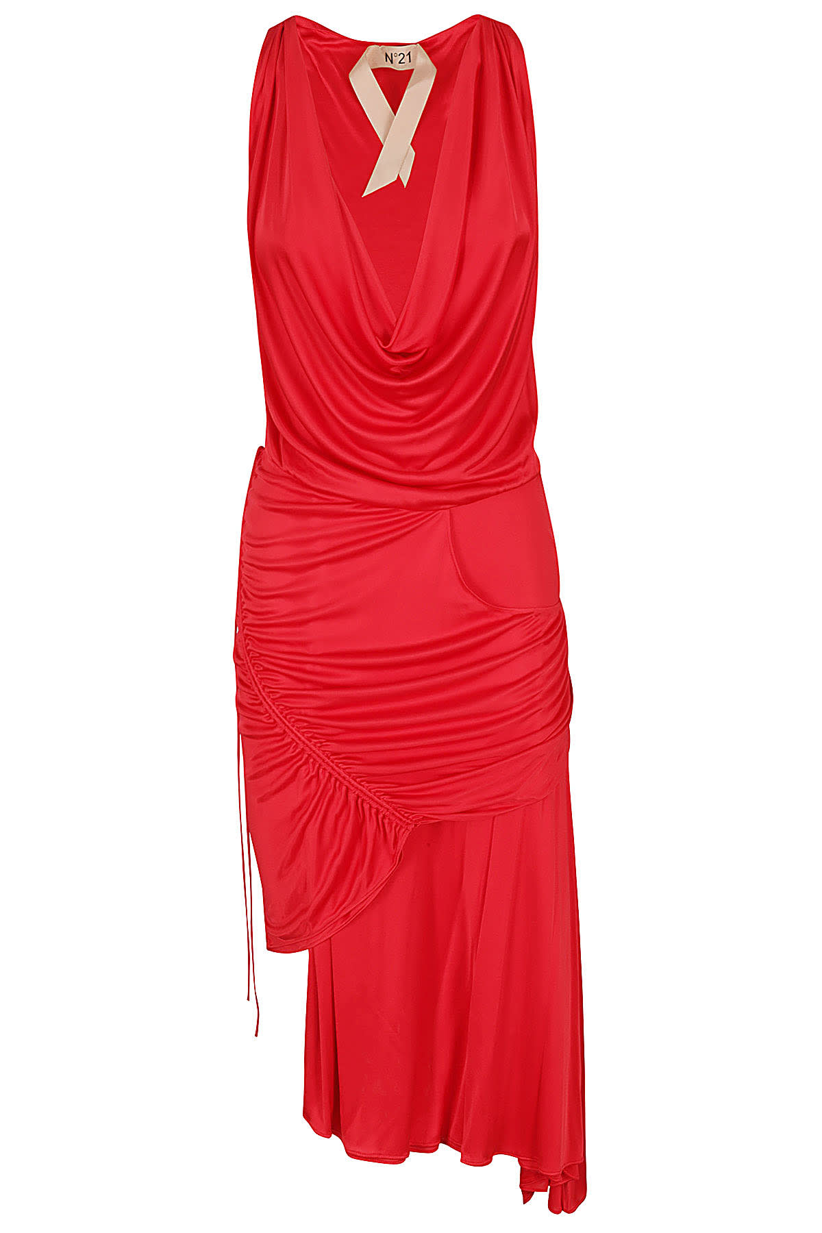 N°21 Dress In Rosso