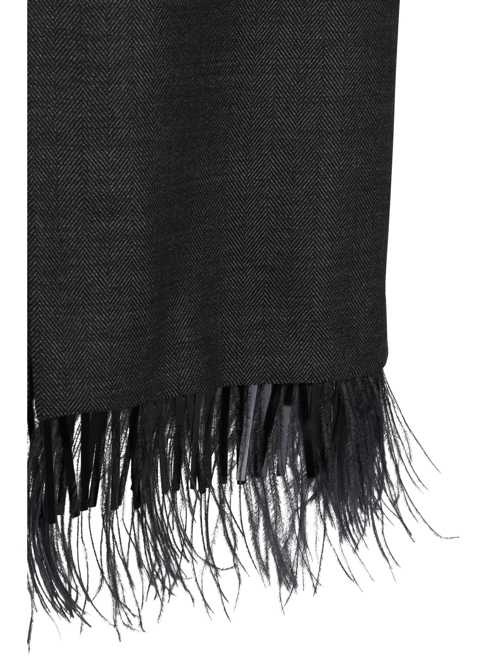 Brunello Cucinelli Skirt In Antracite