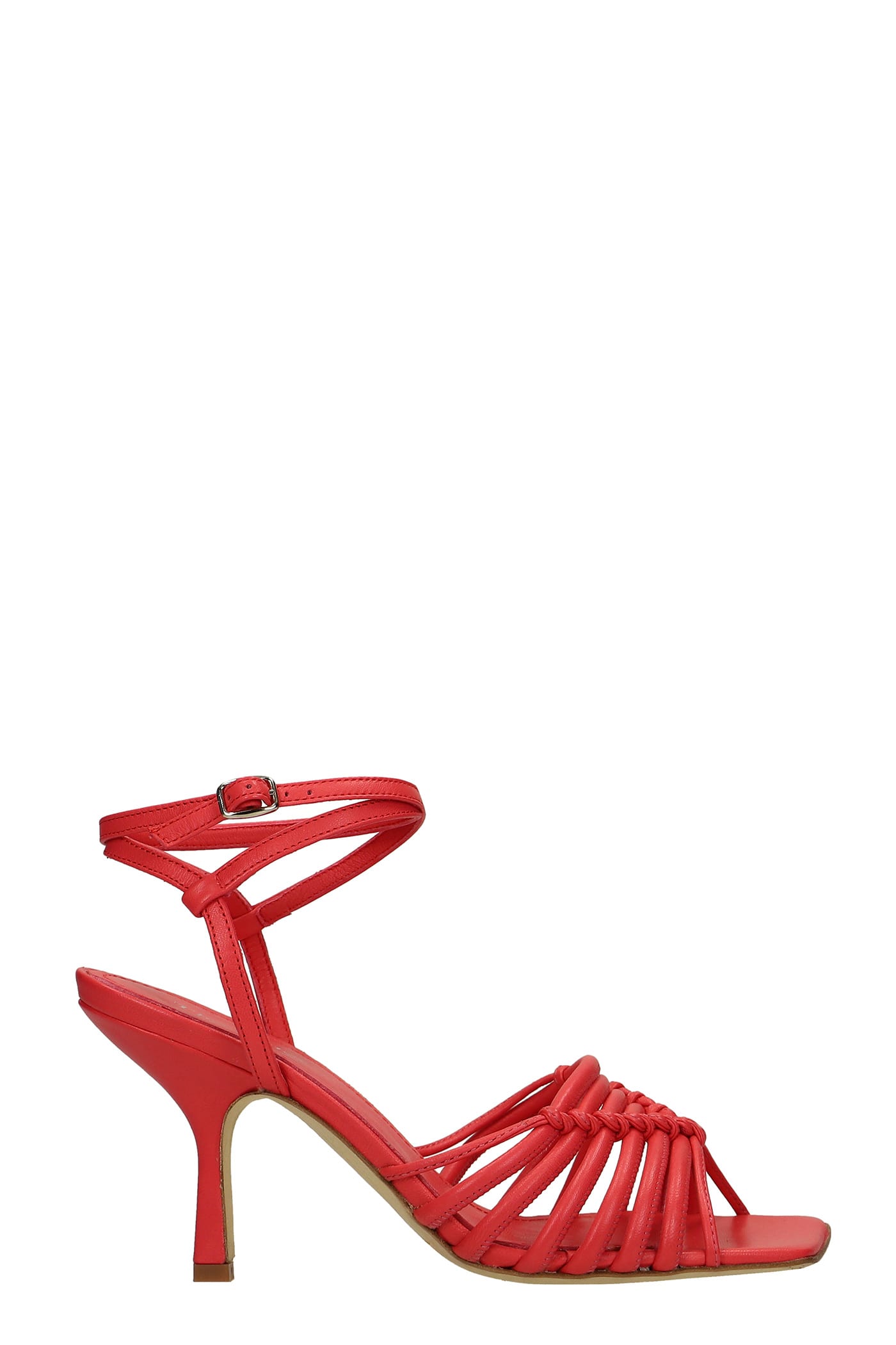 The Seller Sandals In Red Leather