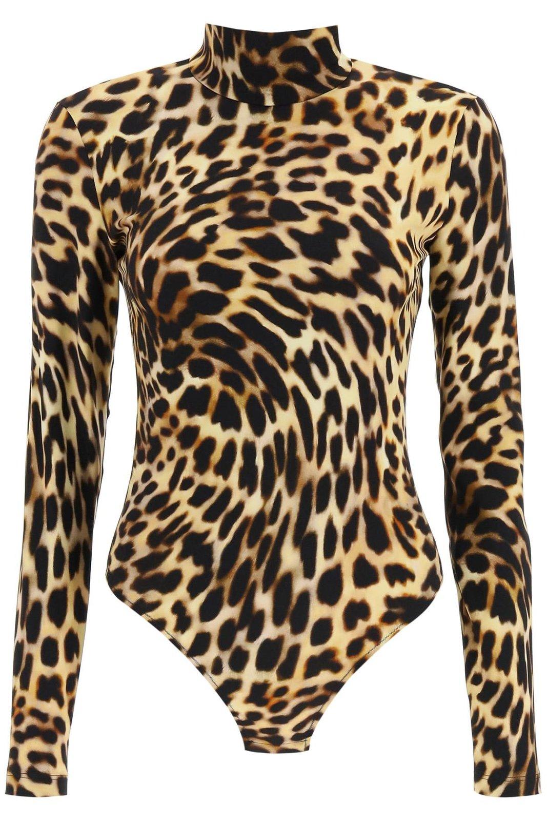 Stella McCartney Cheetah Printed Bodysuit