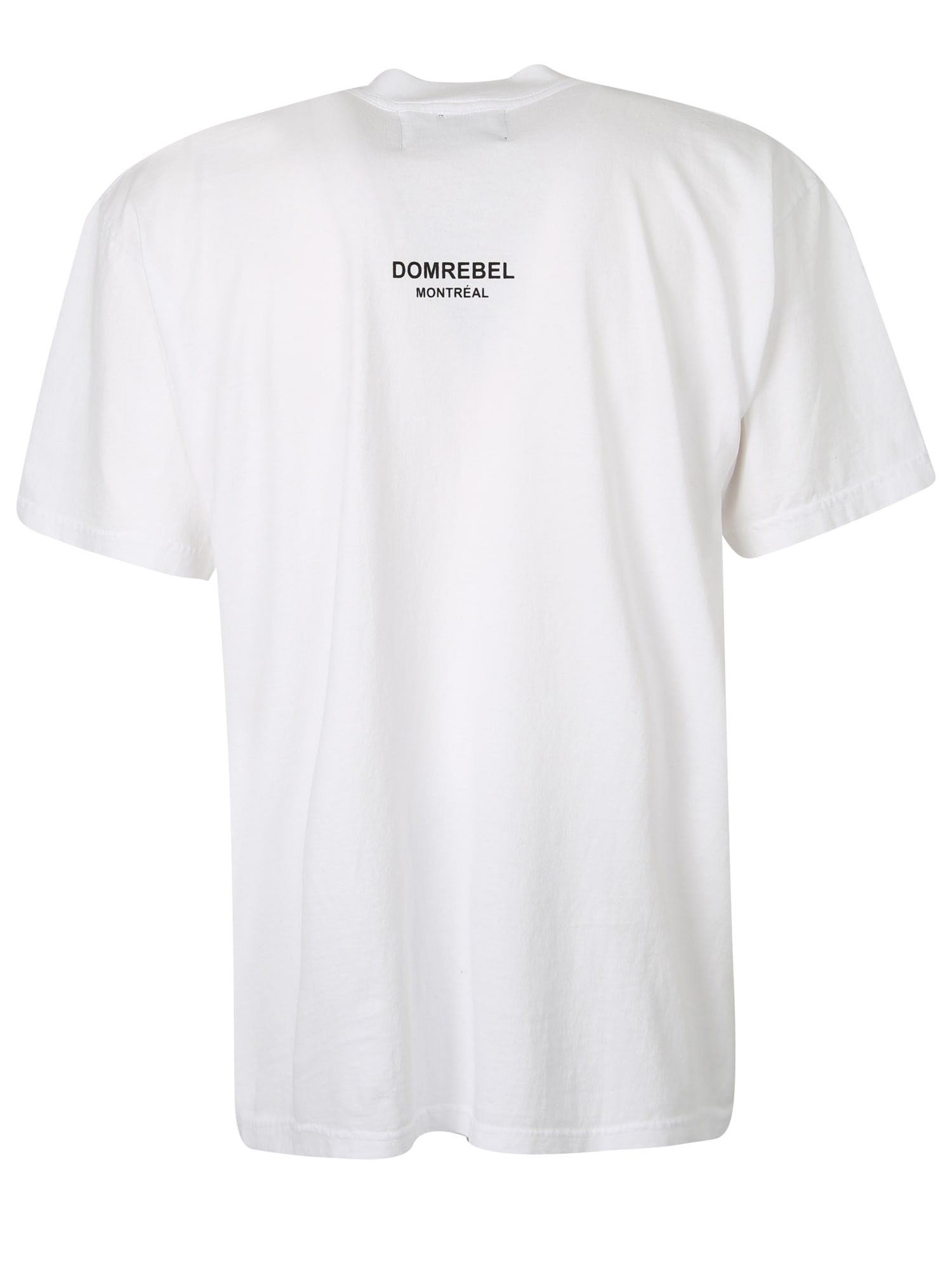 Shop Domrebel Graphic-print T-shirt In White