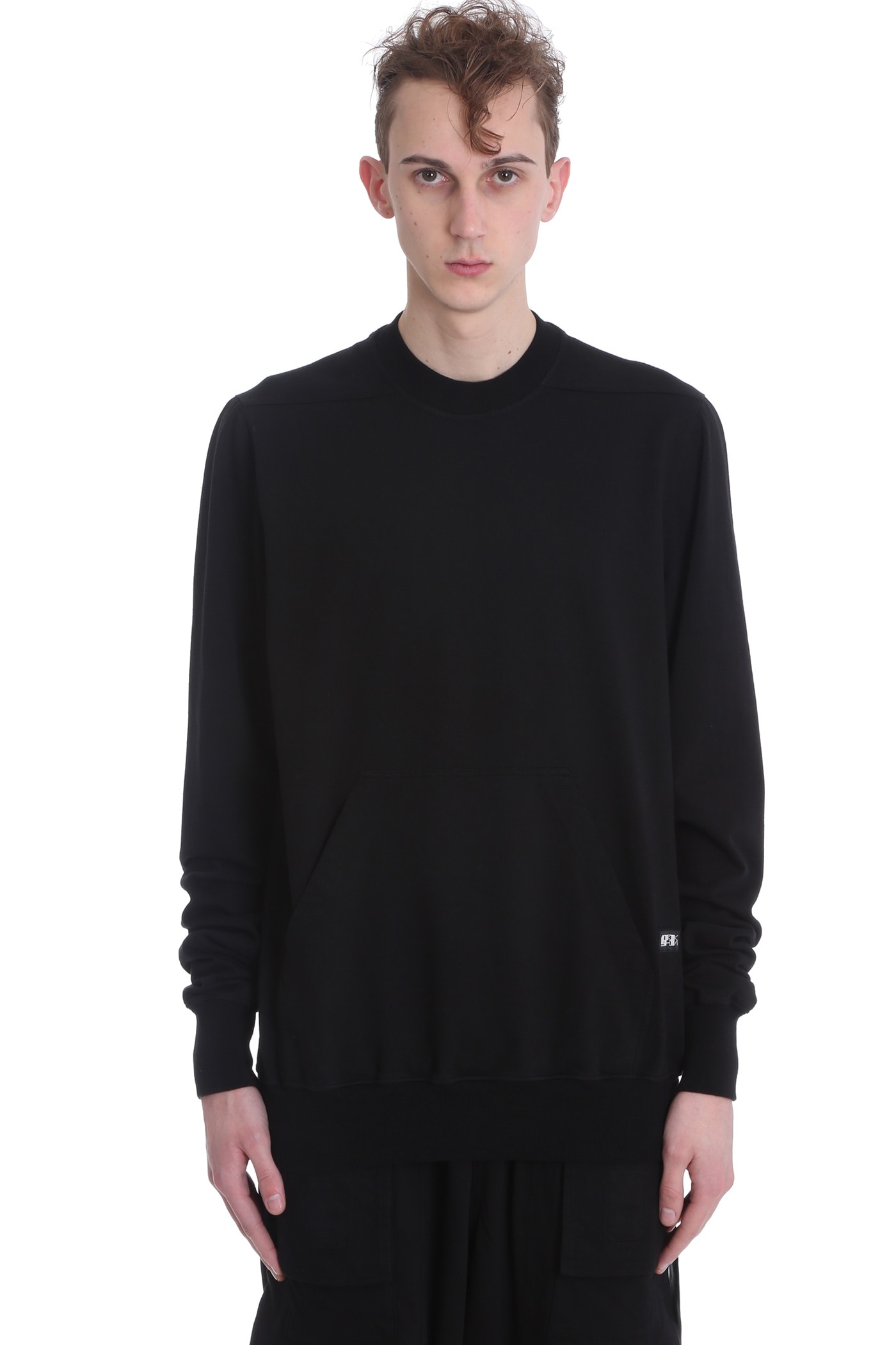 DRKSHDW Granbury Sweatshirt In Black Cotton