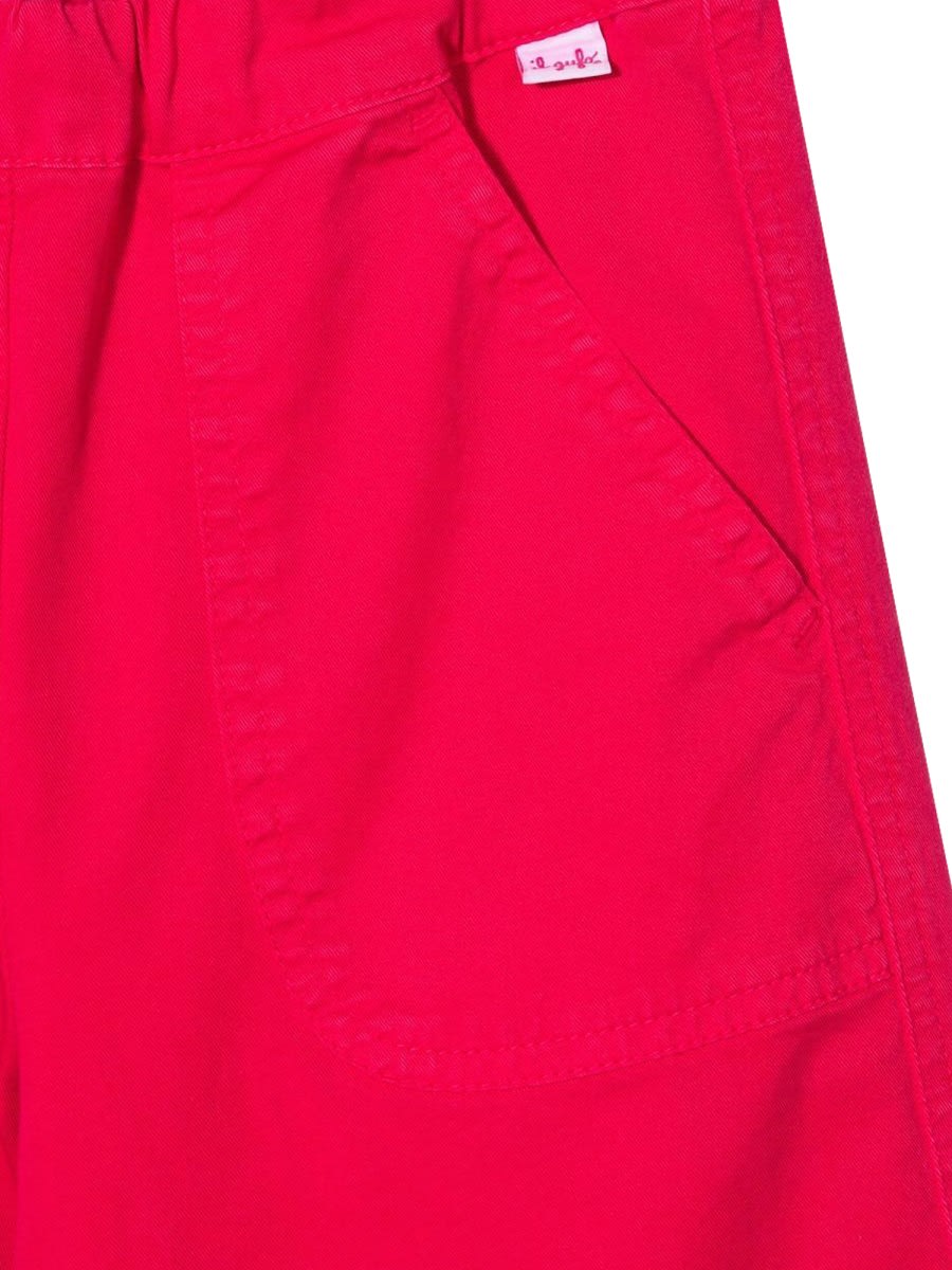 Shop Il Gufo Carmine Red Pants