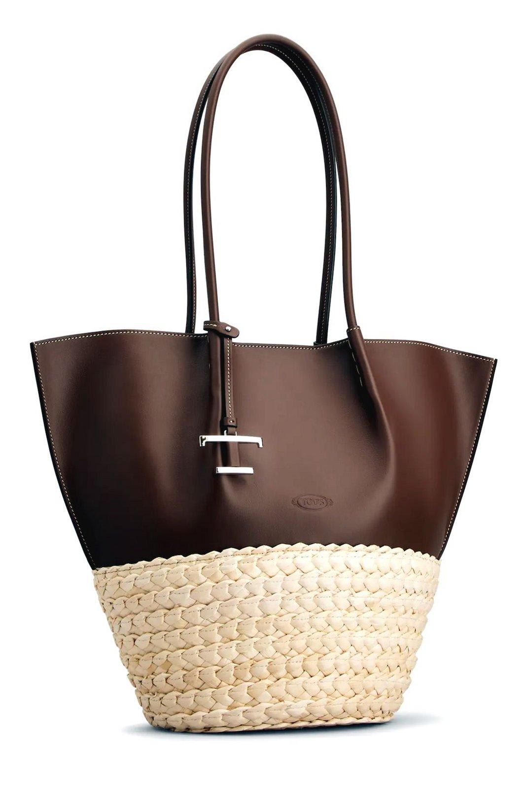 TOD'S MEDIUM BUX TOP HANDLE BAG