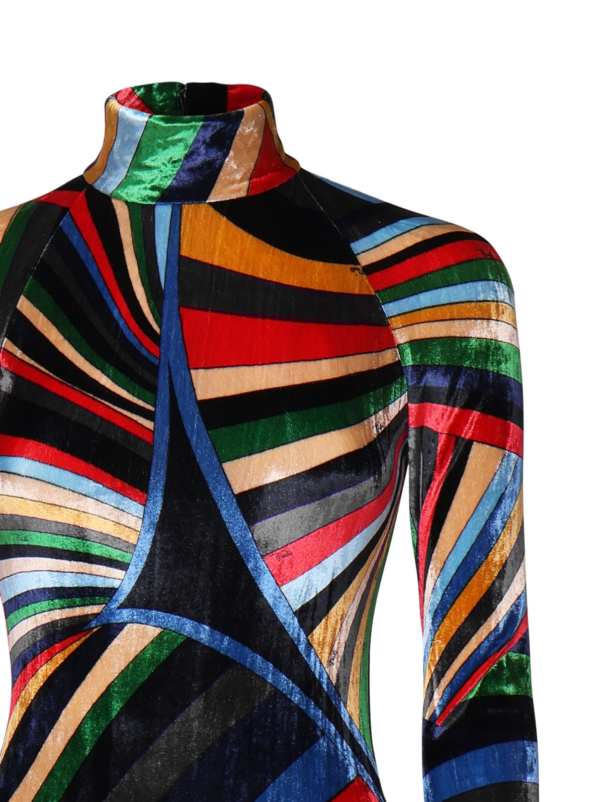 Shop Pucci Iride Minidress In Multicolour