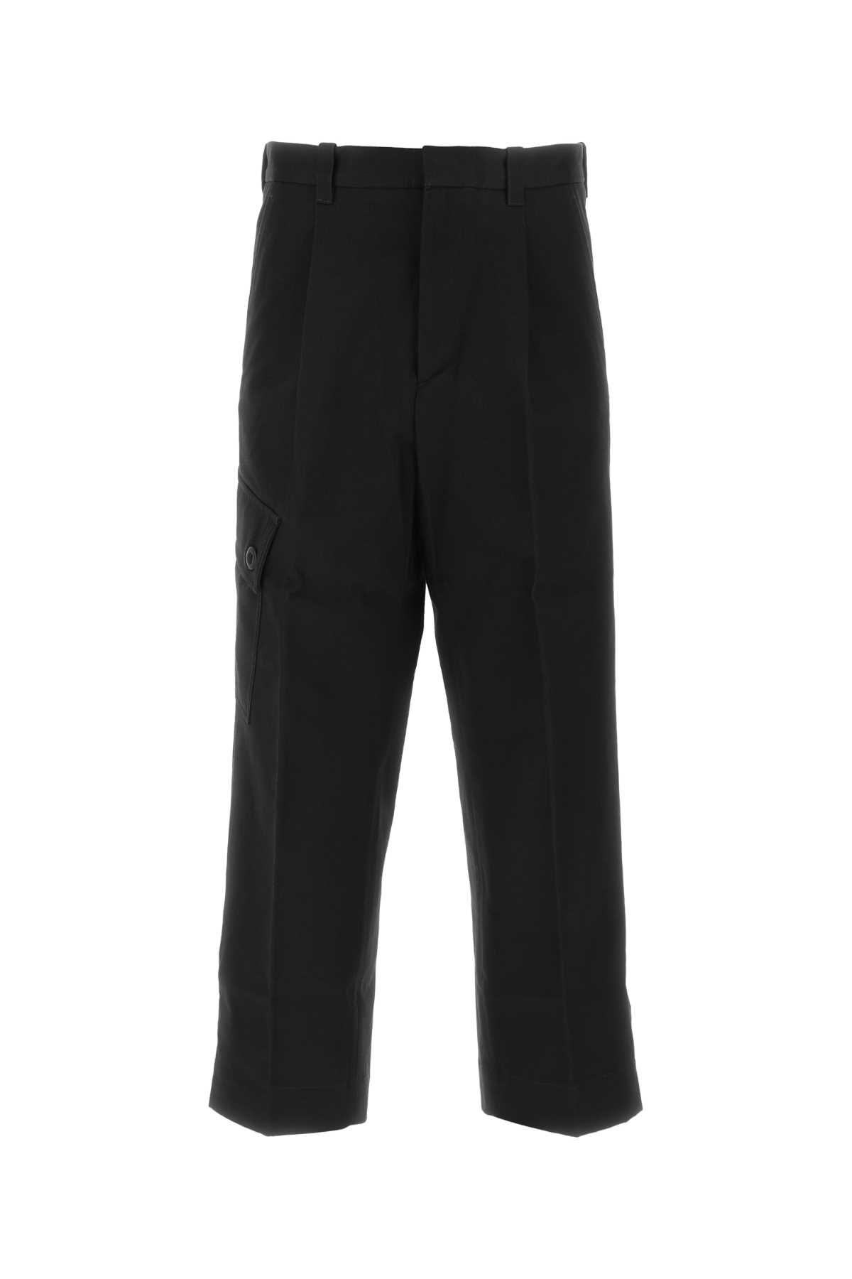 Black Cotton Pant