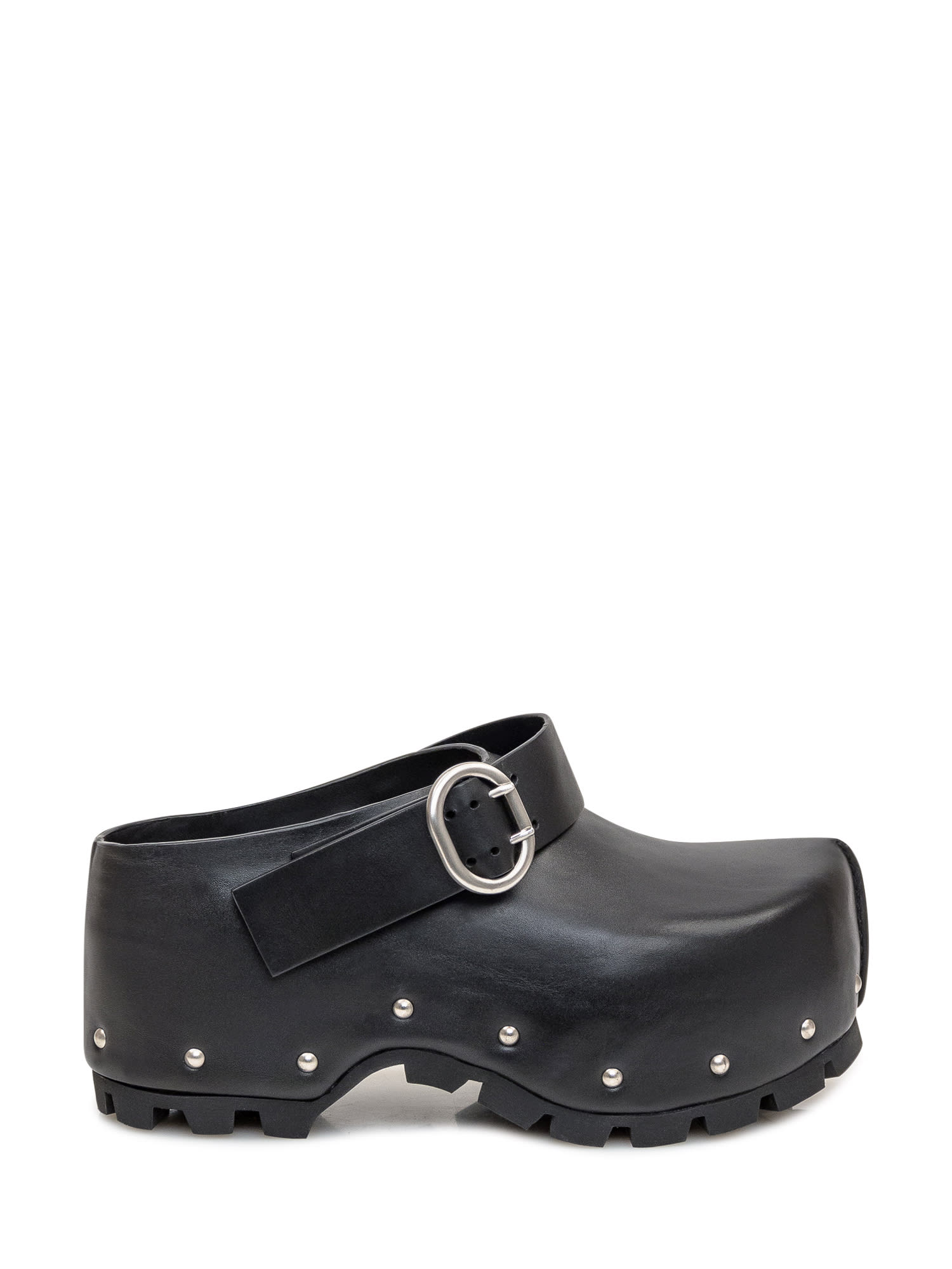 Shop Jil Sander Clog In Black