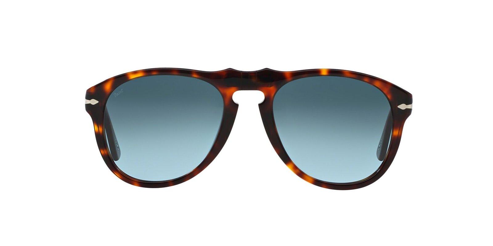 Shop Persol Oval Frame Sunglasses In 24/86