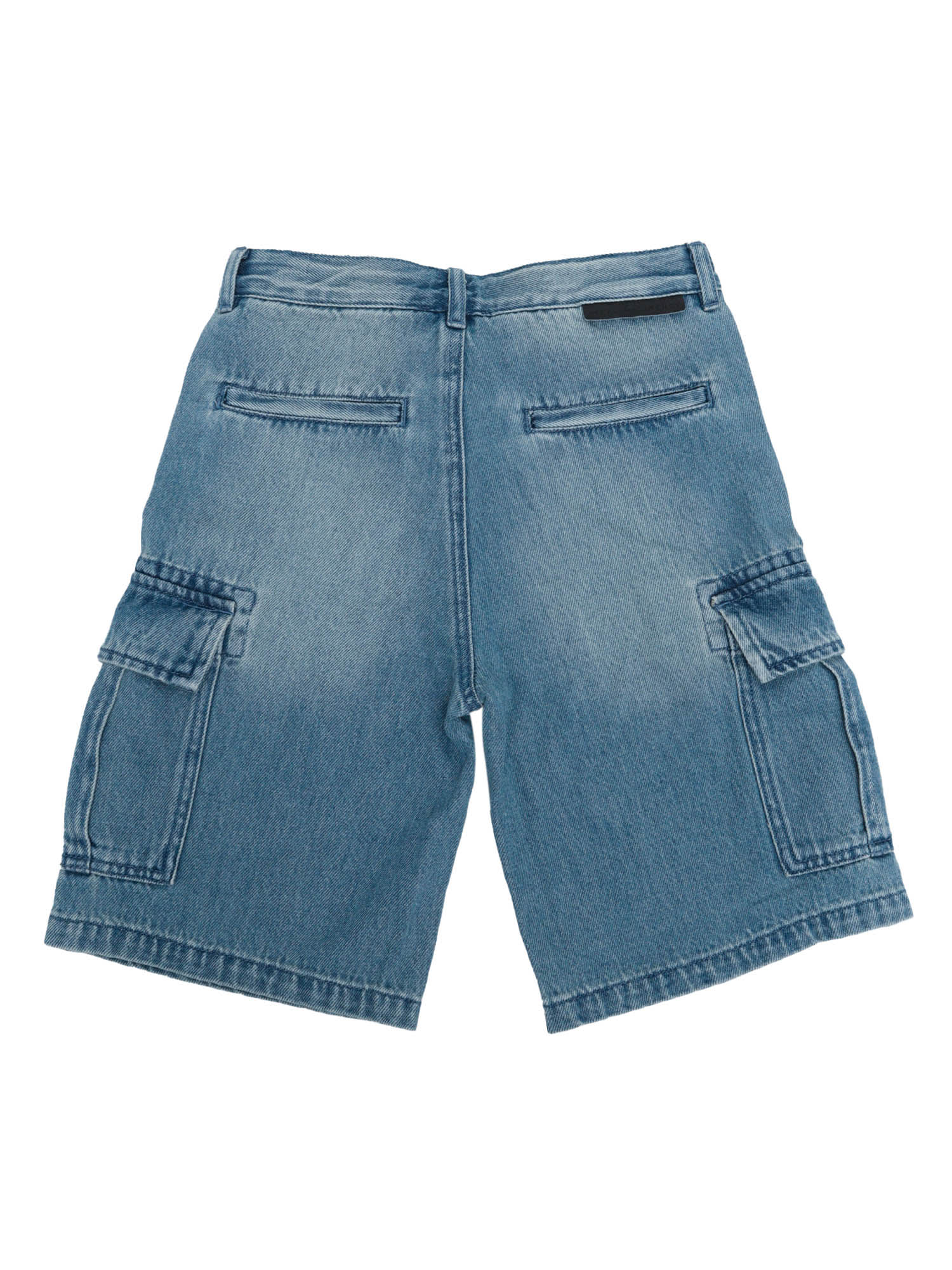 Stella Mccartney Cotton Shorts In Light Blue