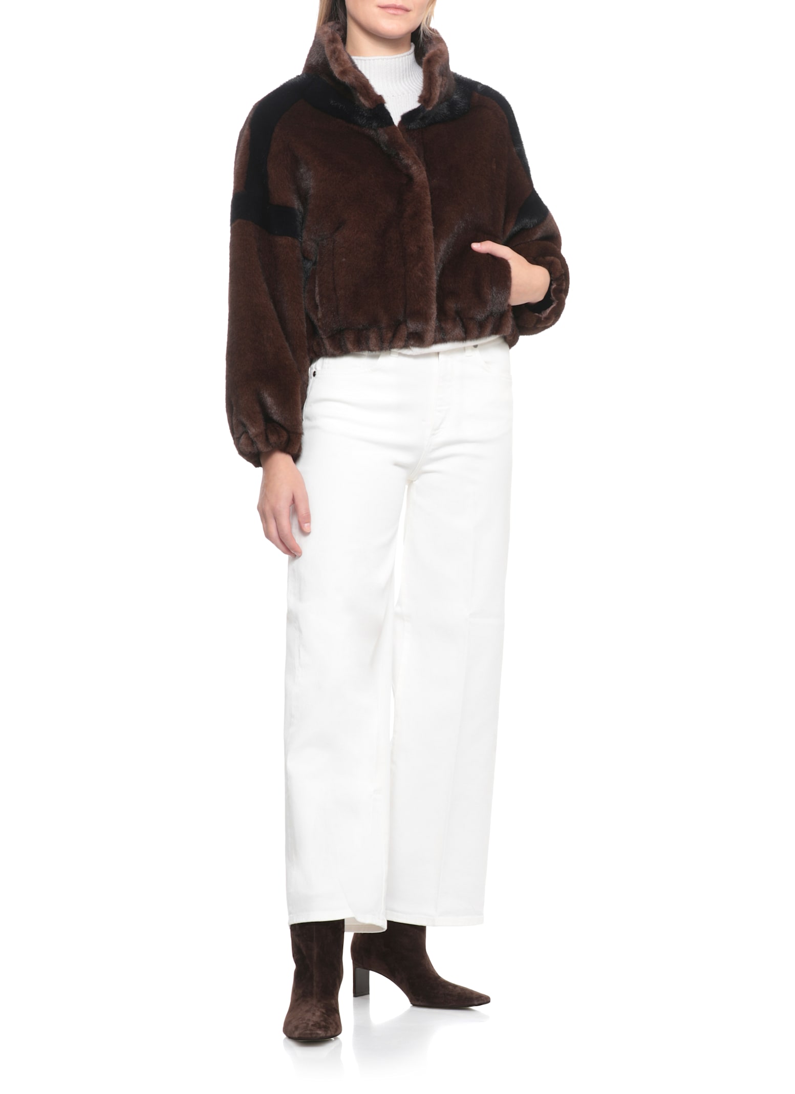 Valentini 1972 Synth Fur In Brown