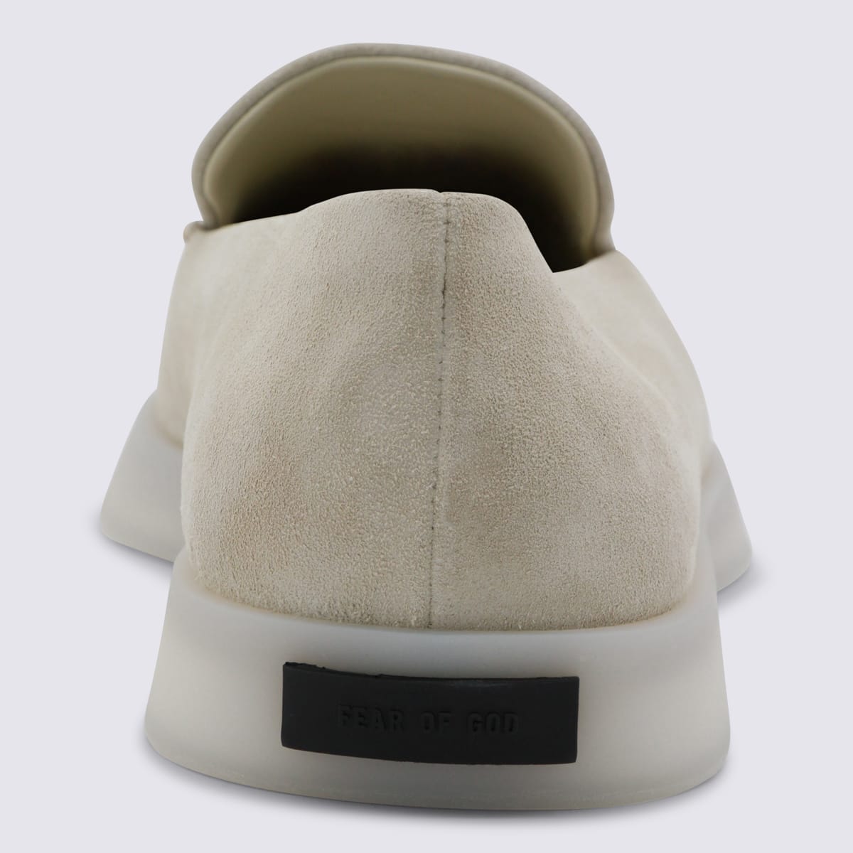 Fear Of God Beige Leather Sneakers In Brown