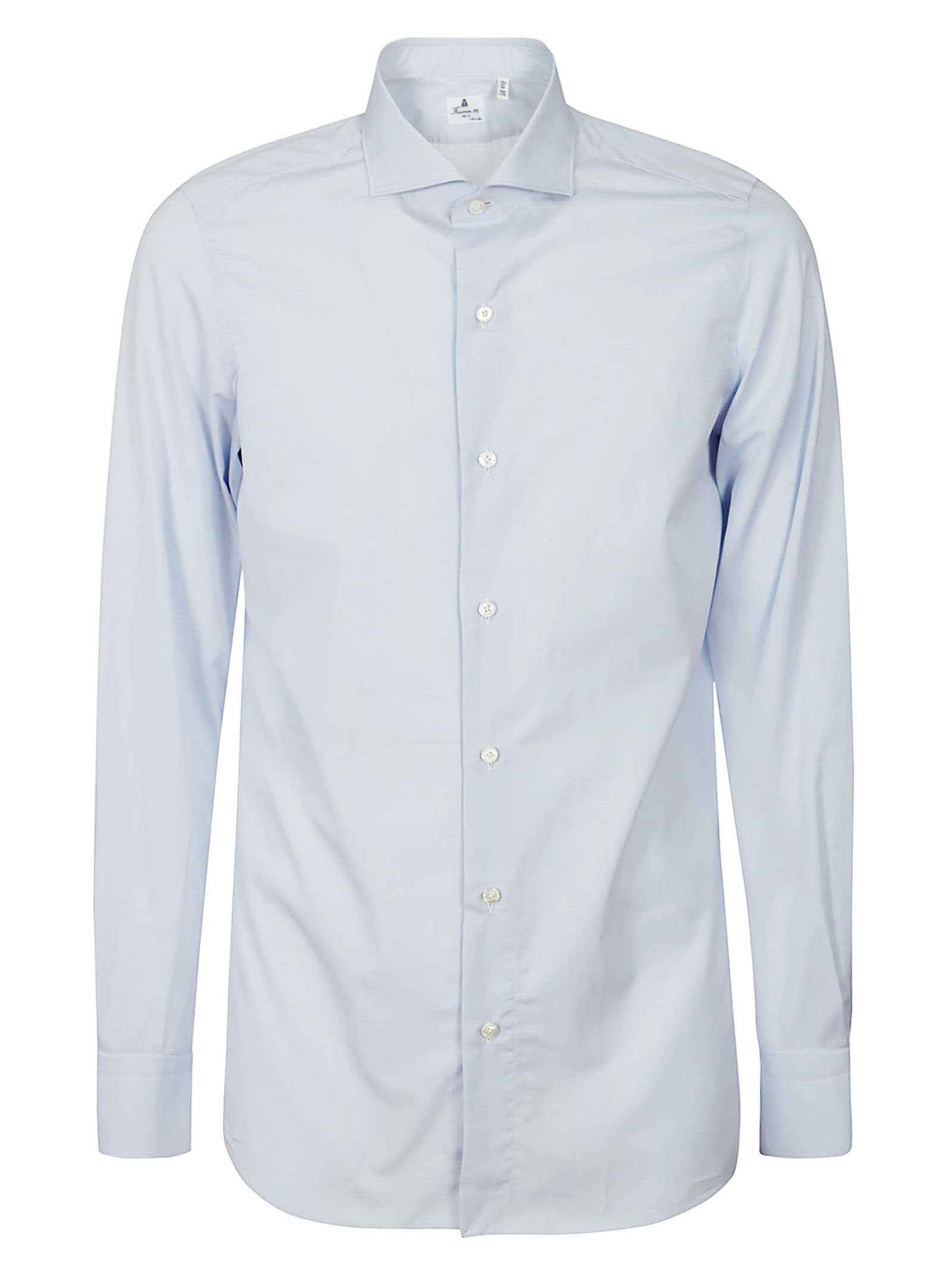 Finamore Shirt 170.2 In Light Blue