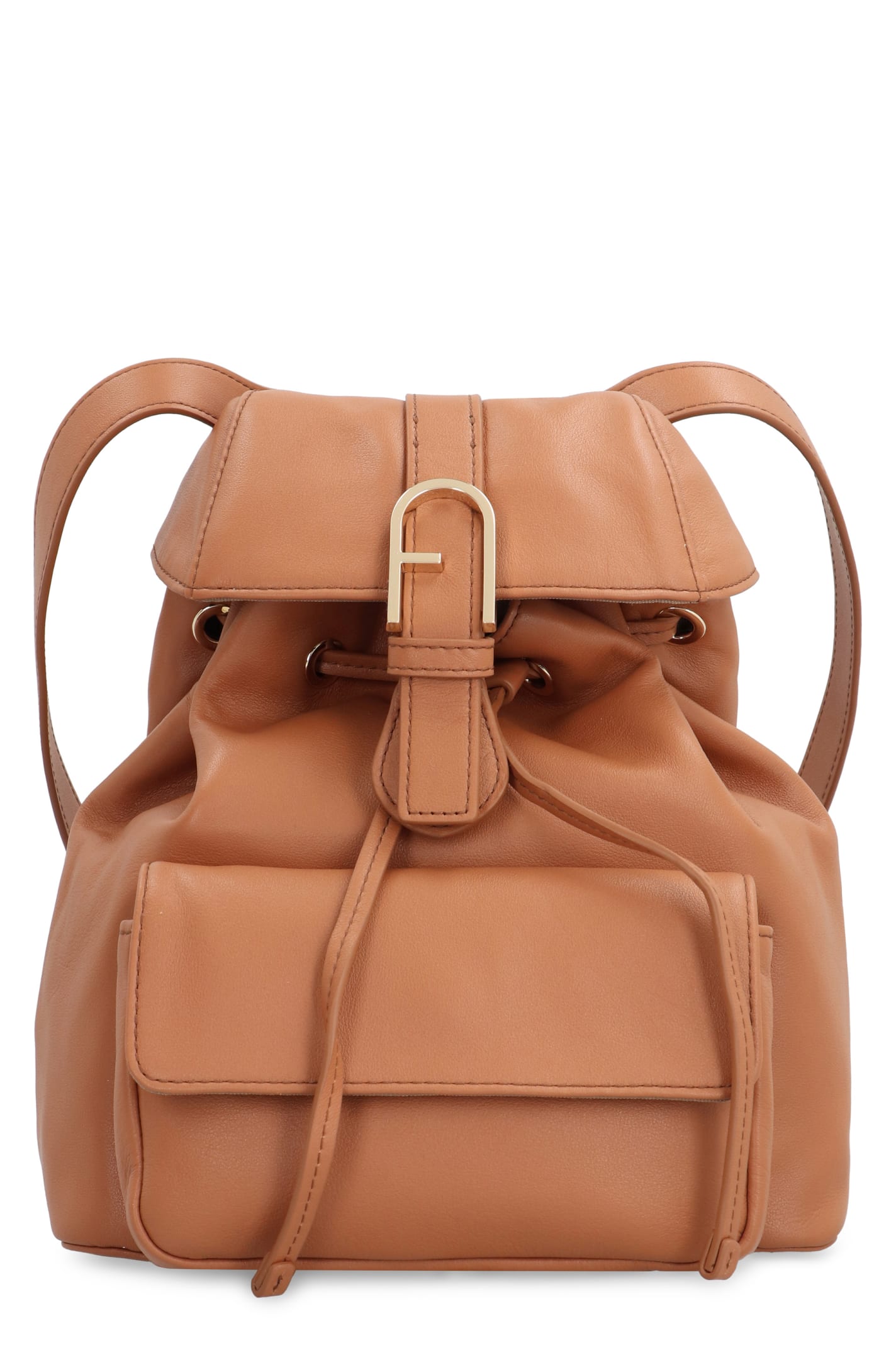 Flow S Leather Backpack