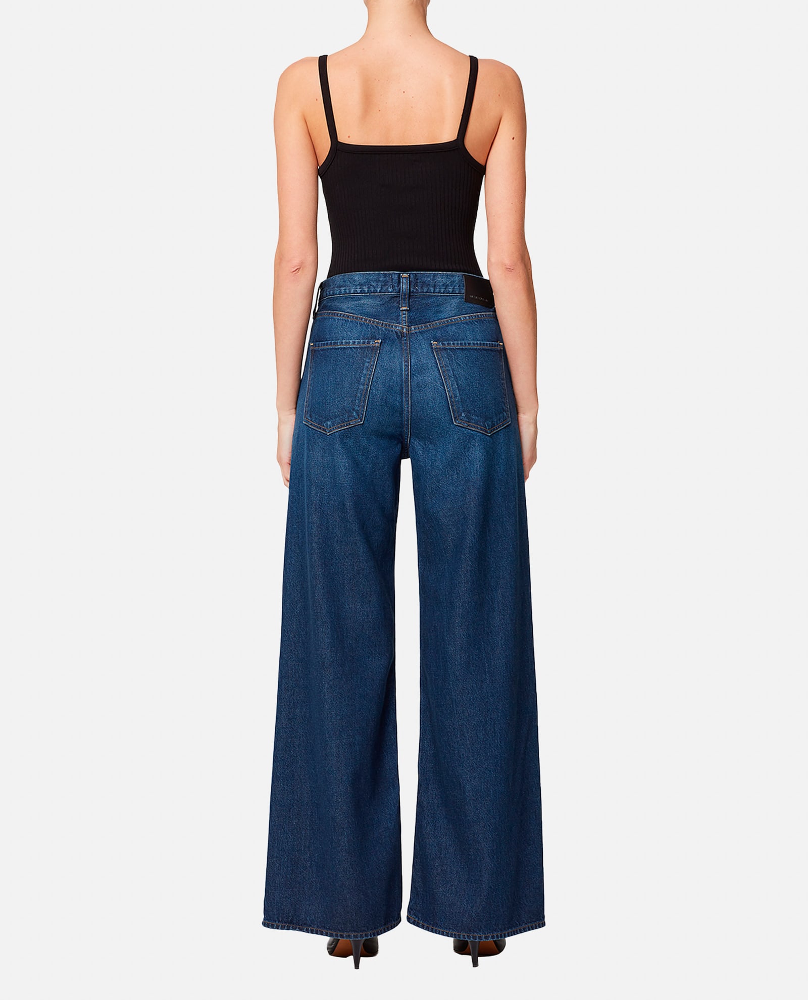 Shop Citizens Of Humanity Paloma Baggy Denim Pants In Blue