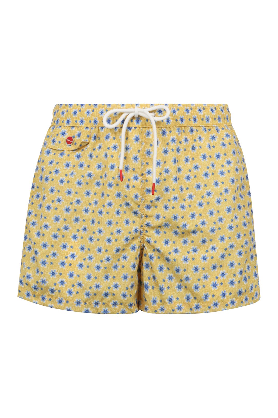 Floral Printed Drawstring Swim Shorts