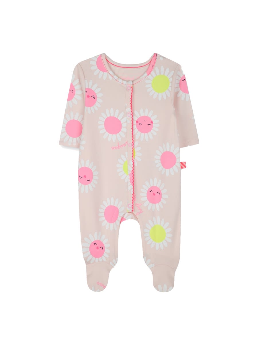 Billieblush Pajama Suit With Gag In Pink