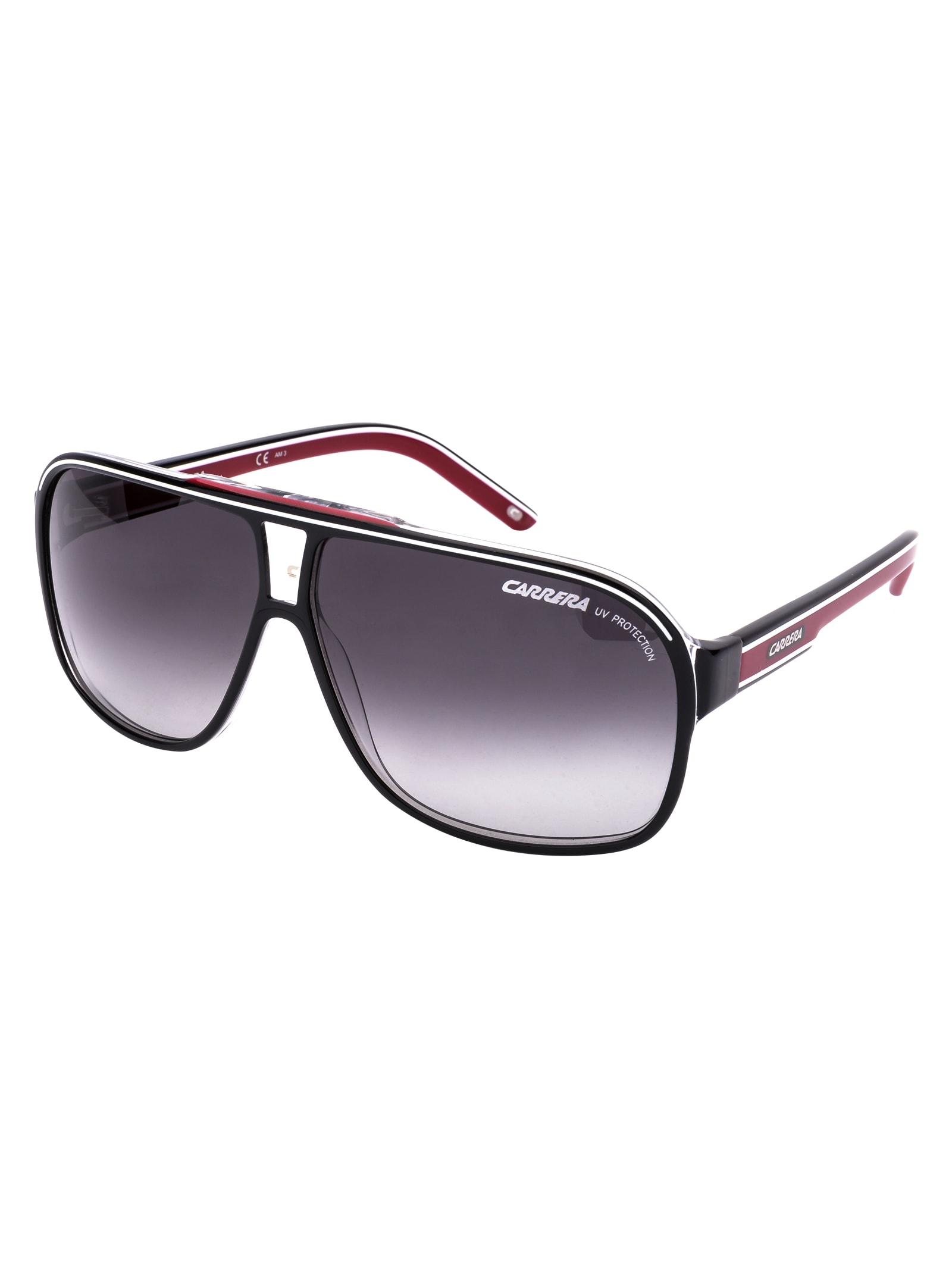 Carrera Blackcrystal Blackcrystalwhite Acetate Sunglasses In Gray