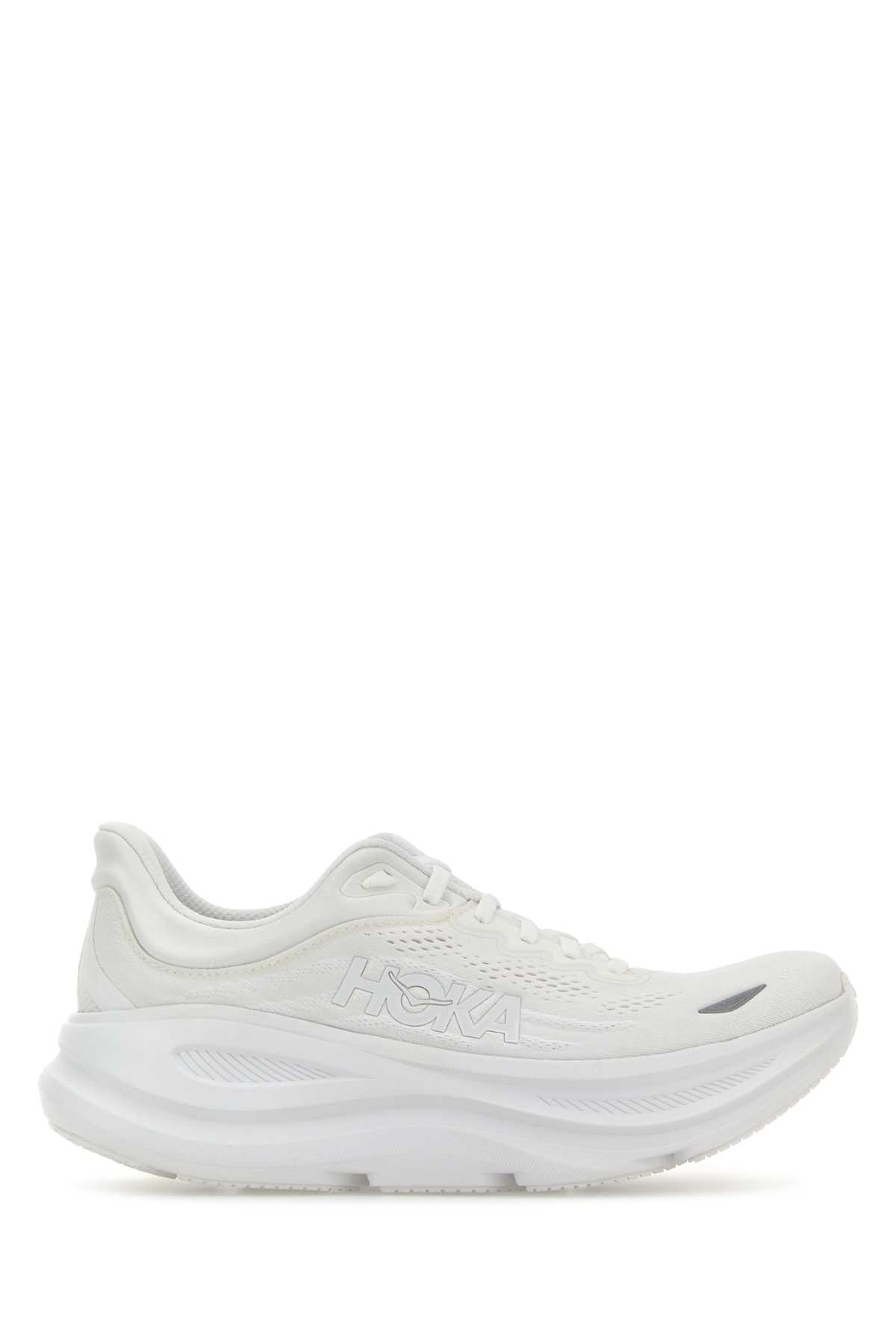 White Mesh Bondi 9 Sneakers